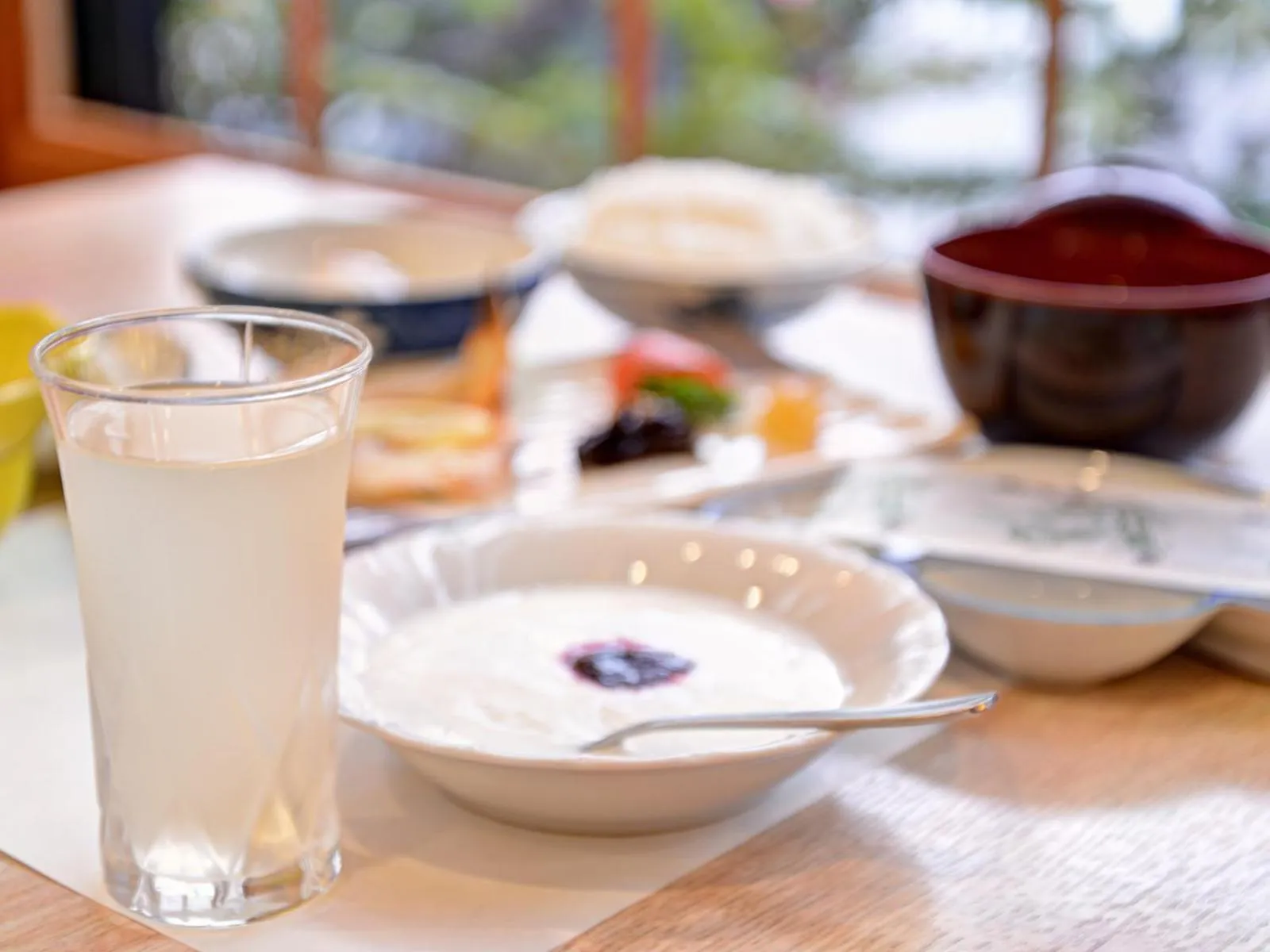 Food close-up in Yufuin Yamaboushi