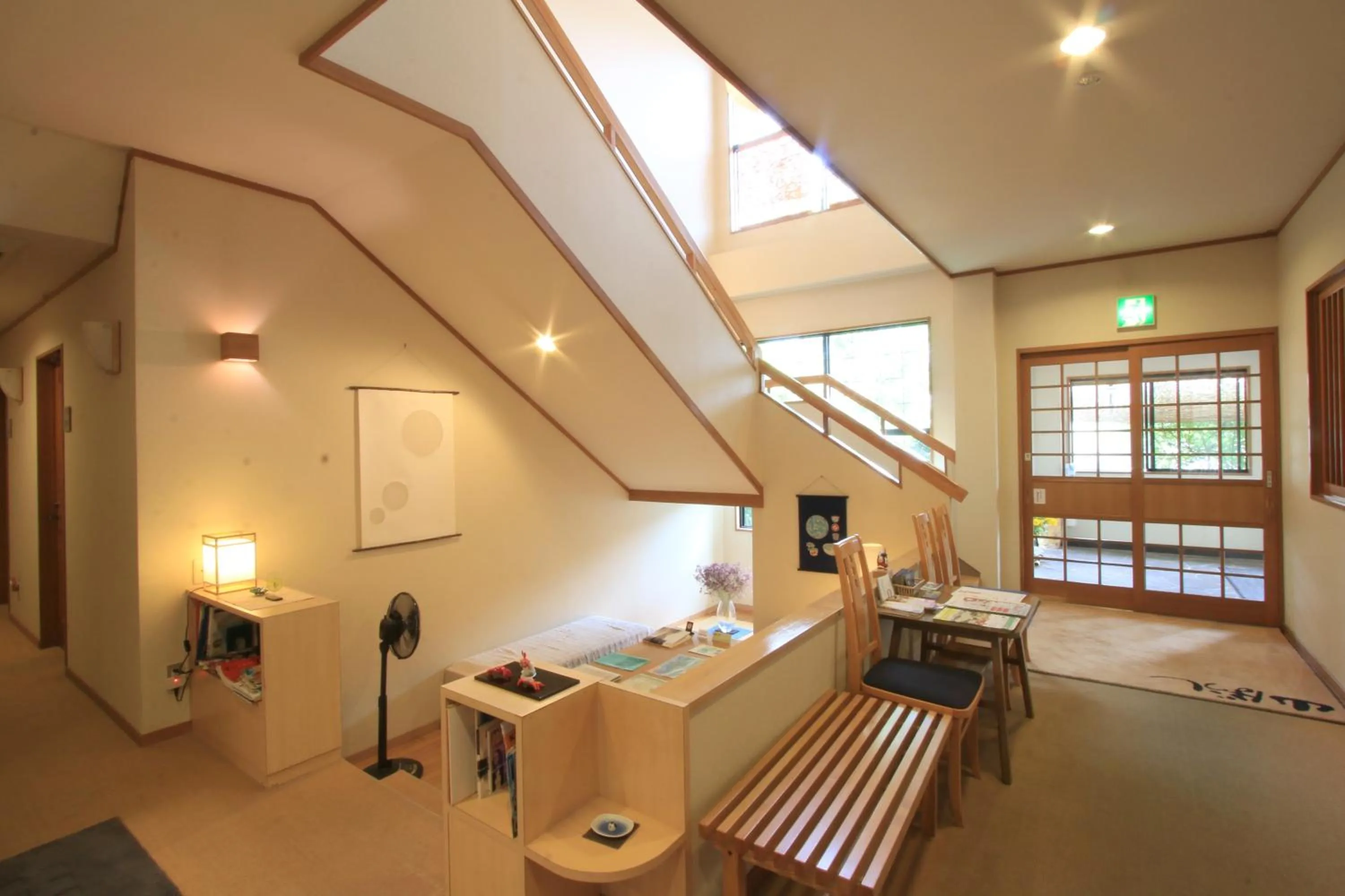 Lobby or reception in Yufuin Yamaboushi