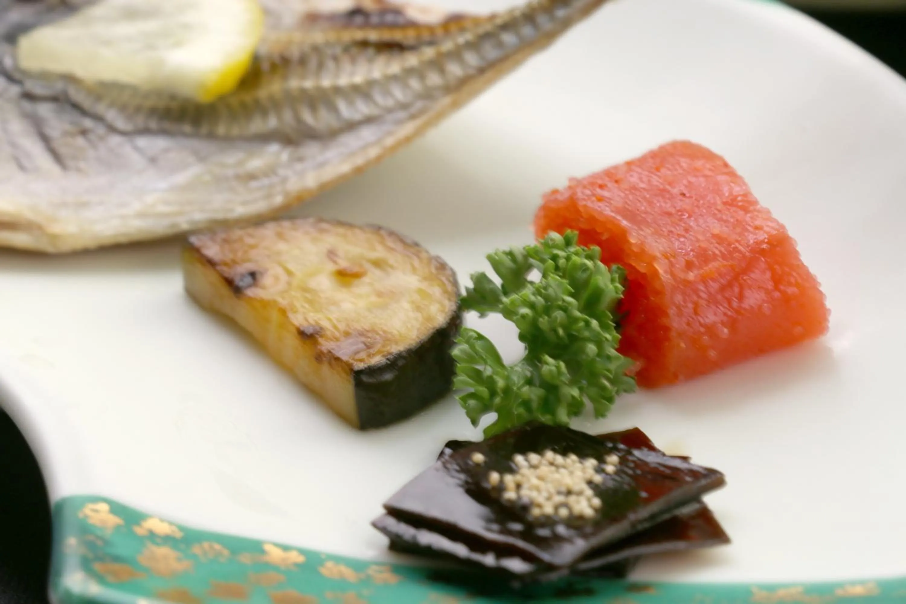 Food close-up in Yufuin Yamaboushi