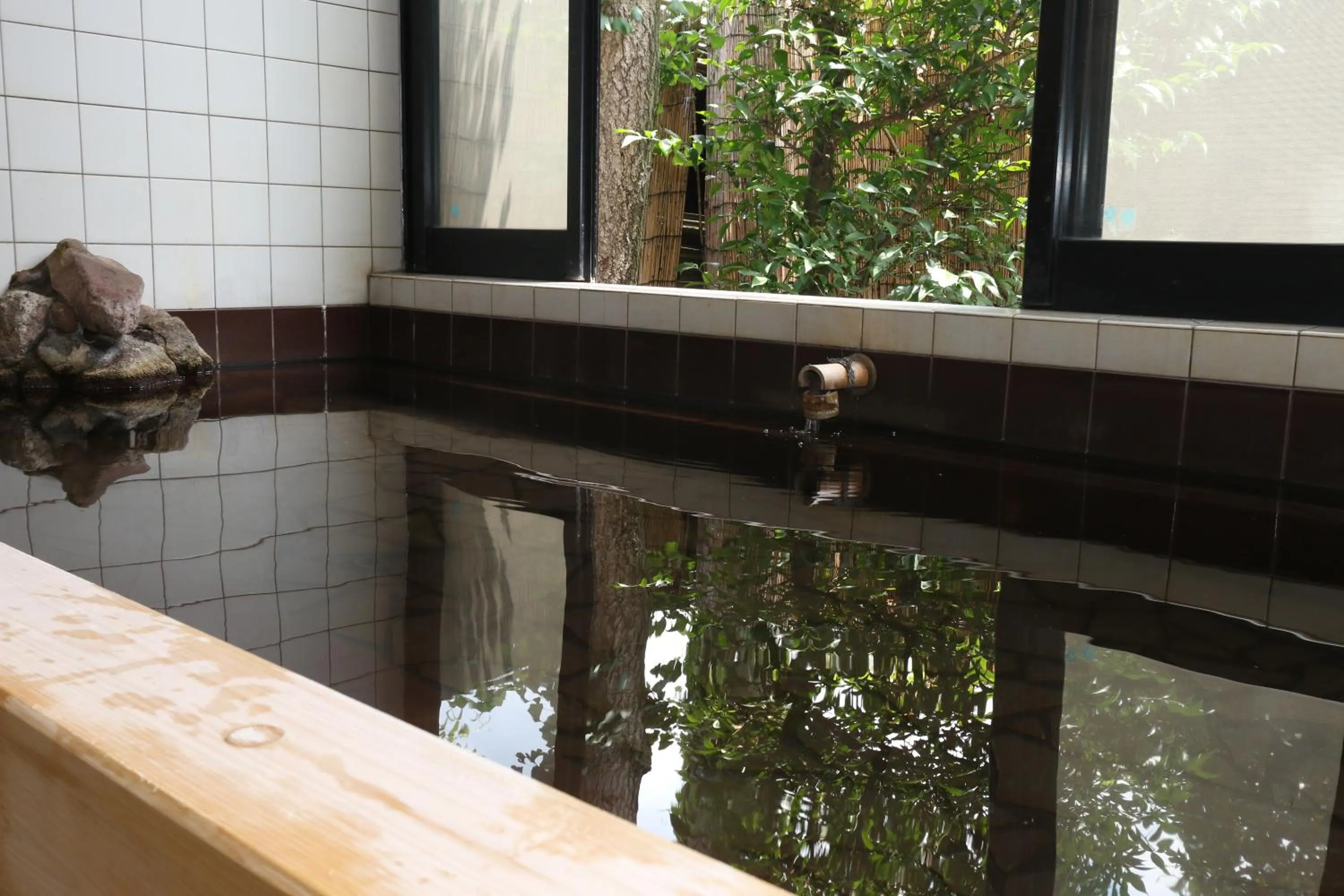 Hot Spring Bath in Yufuin Yamaboushi