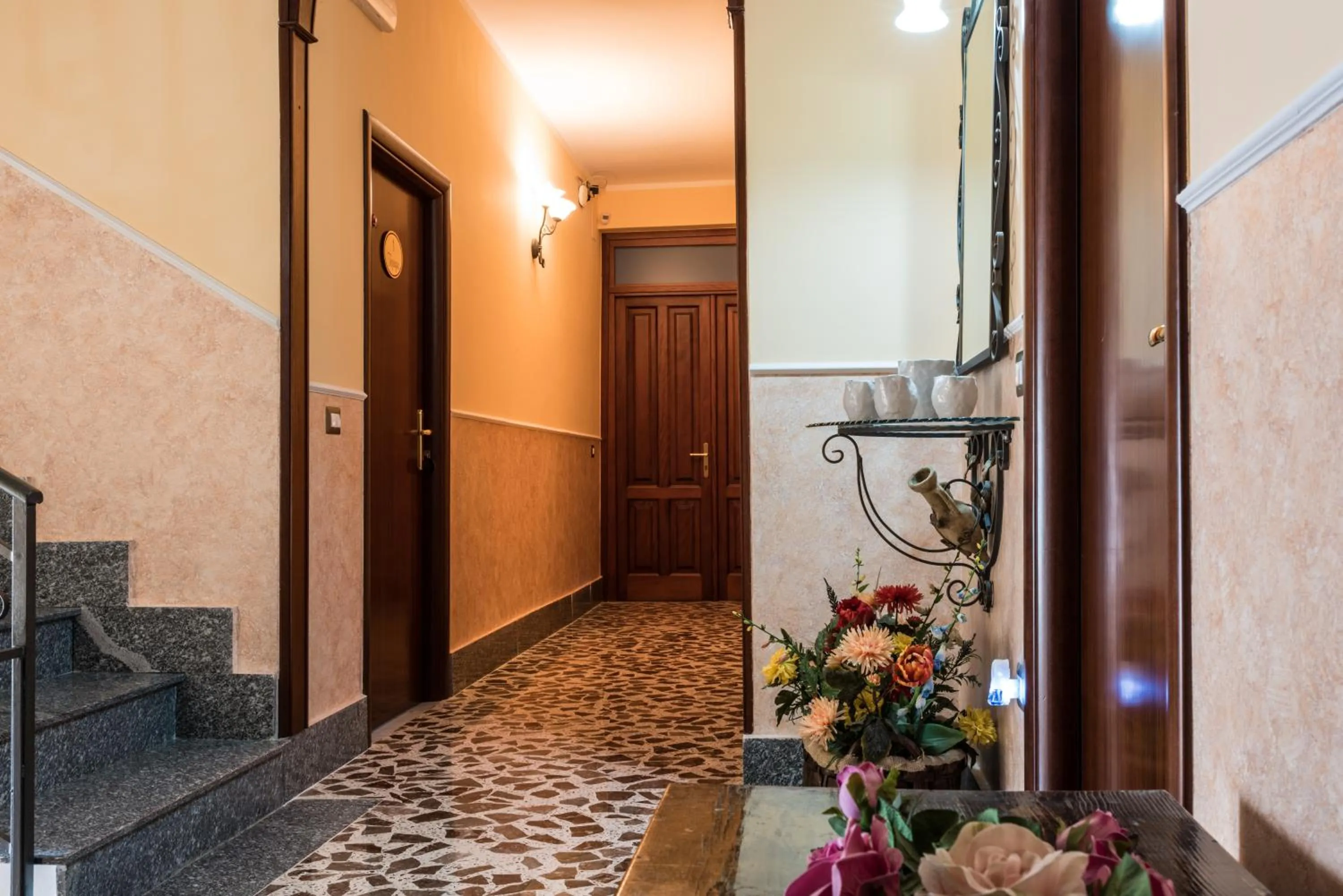 Lobby or reception in B&B La Mortella