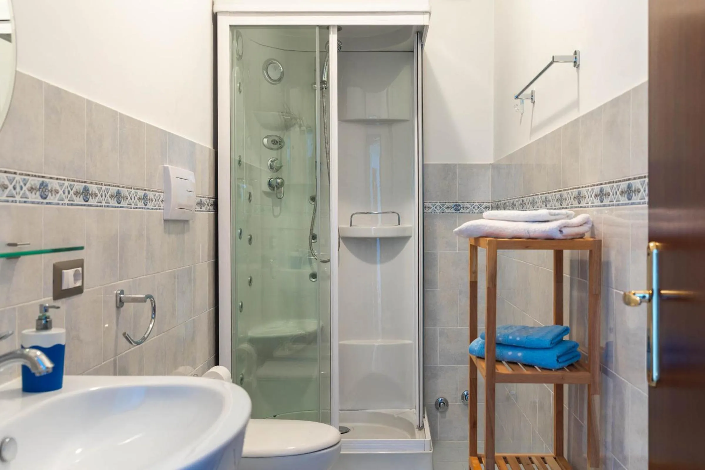 Bathroom in B&B La Mortella