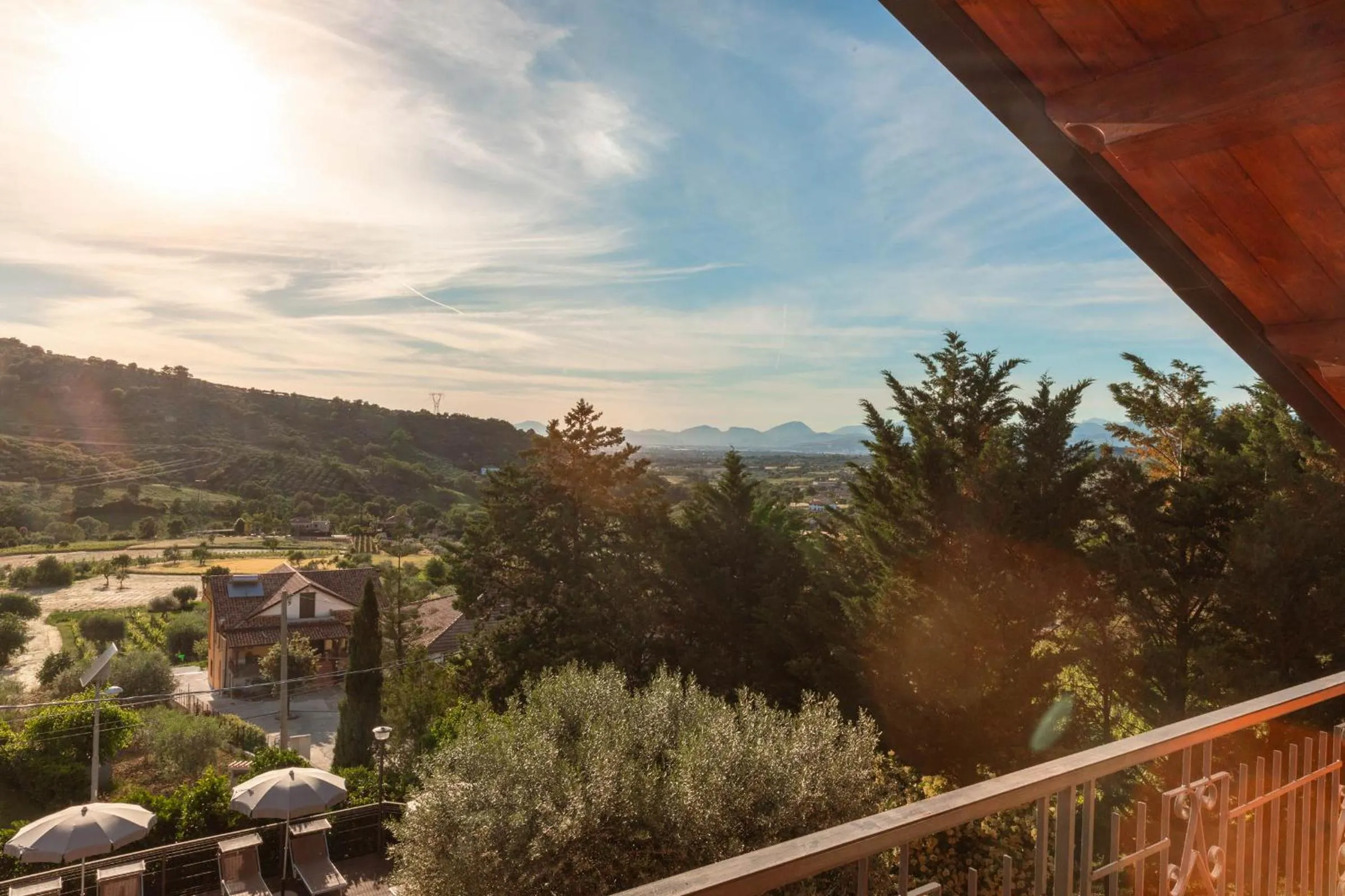 Balcony/Terrace in B&B La Mortella