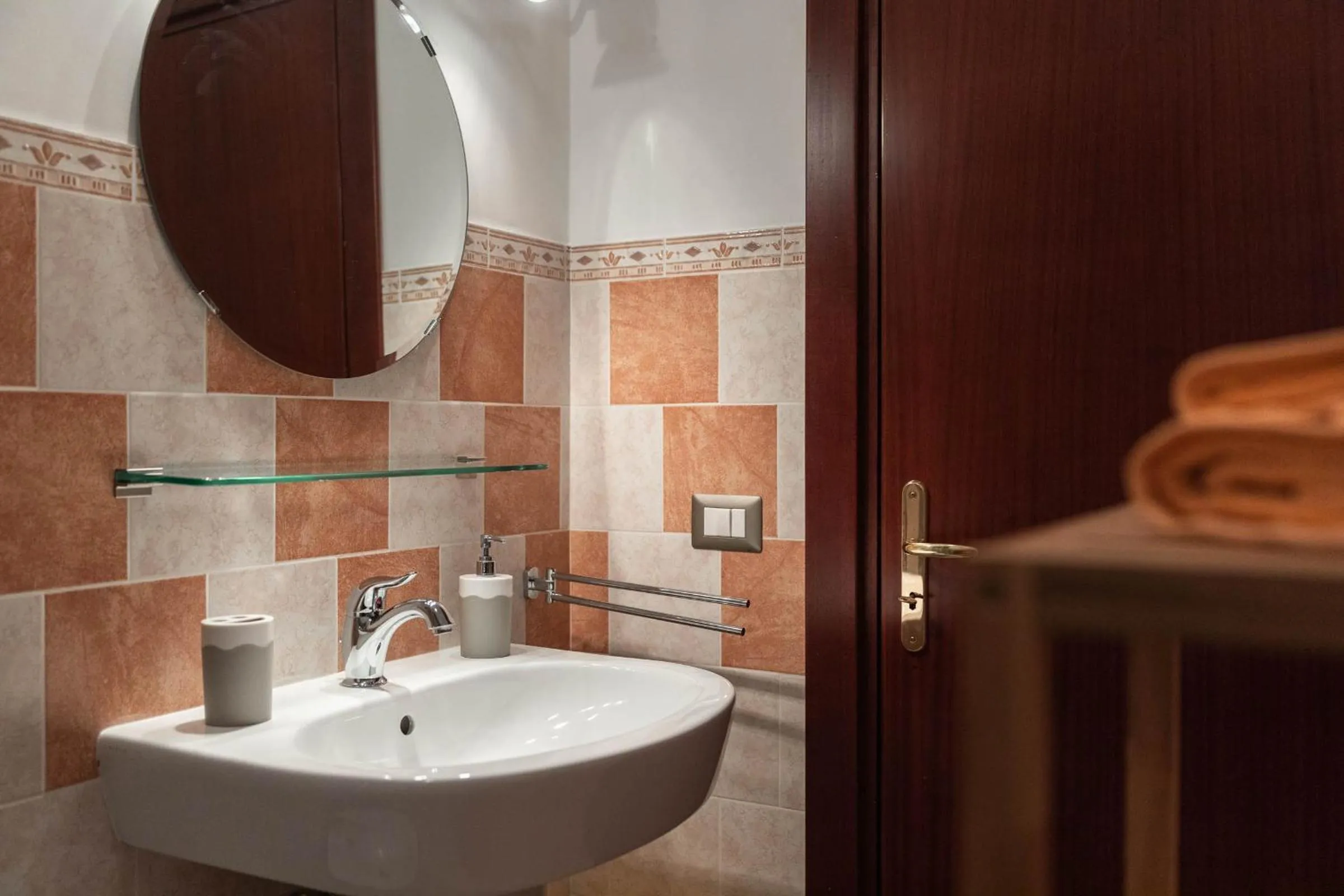 Bathroom in B&B La Mortella