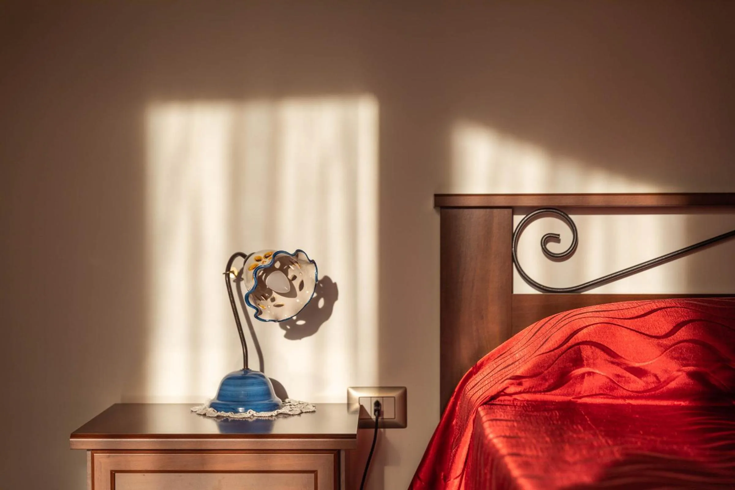 Bedroom, Bed in B&B La Mortella