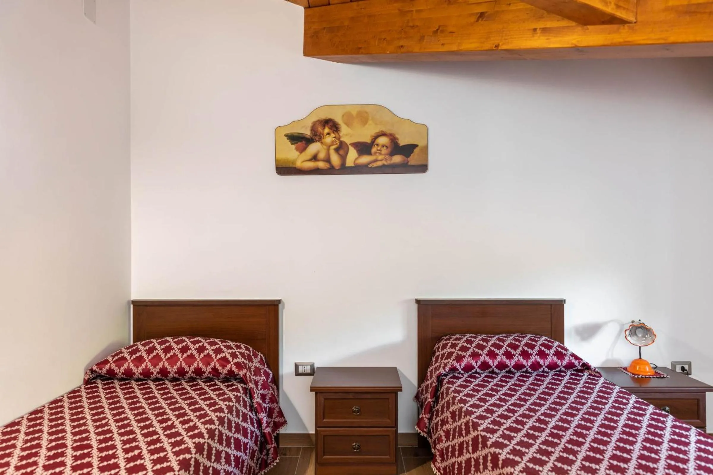 Bed in B&B La Mortella