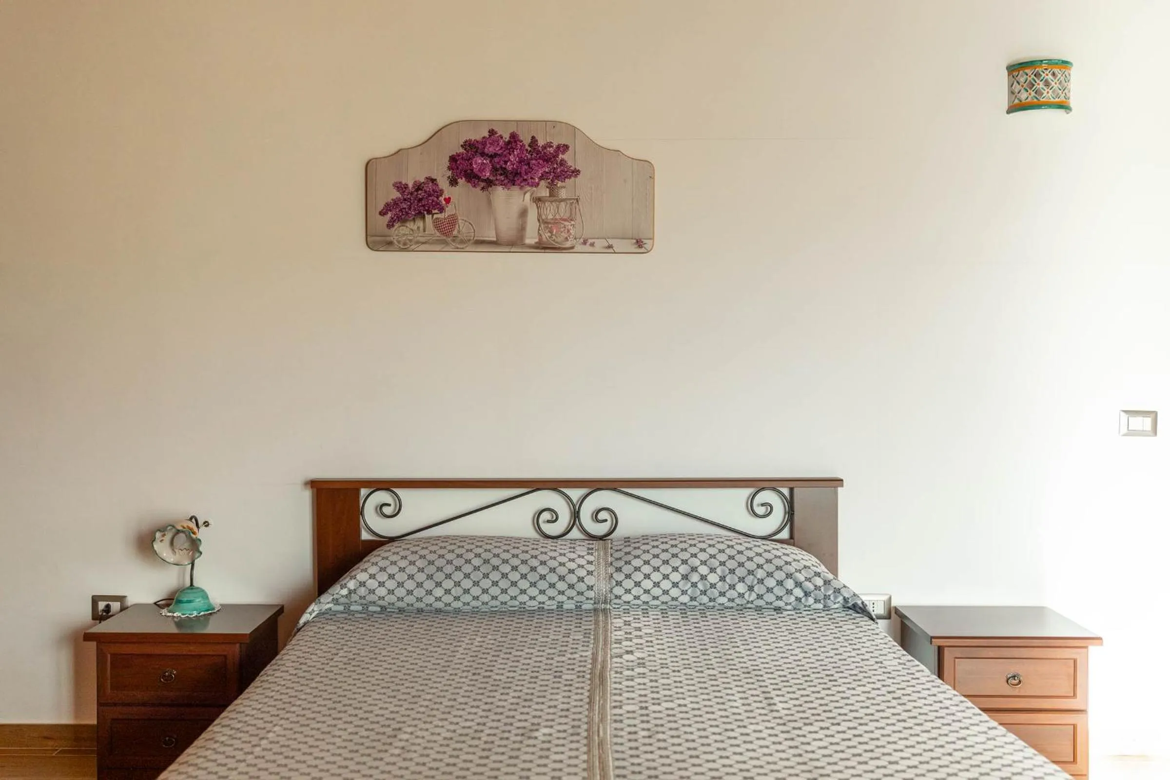 Bed in B&B La Mortella