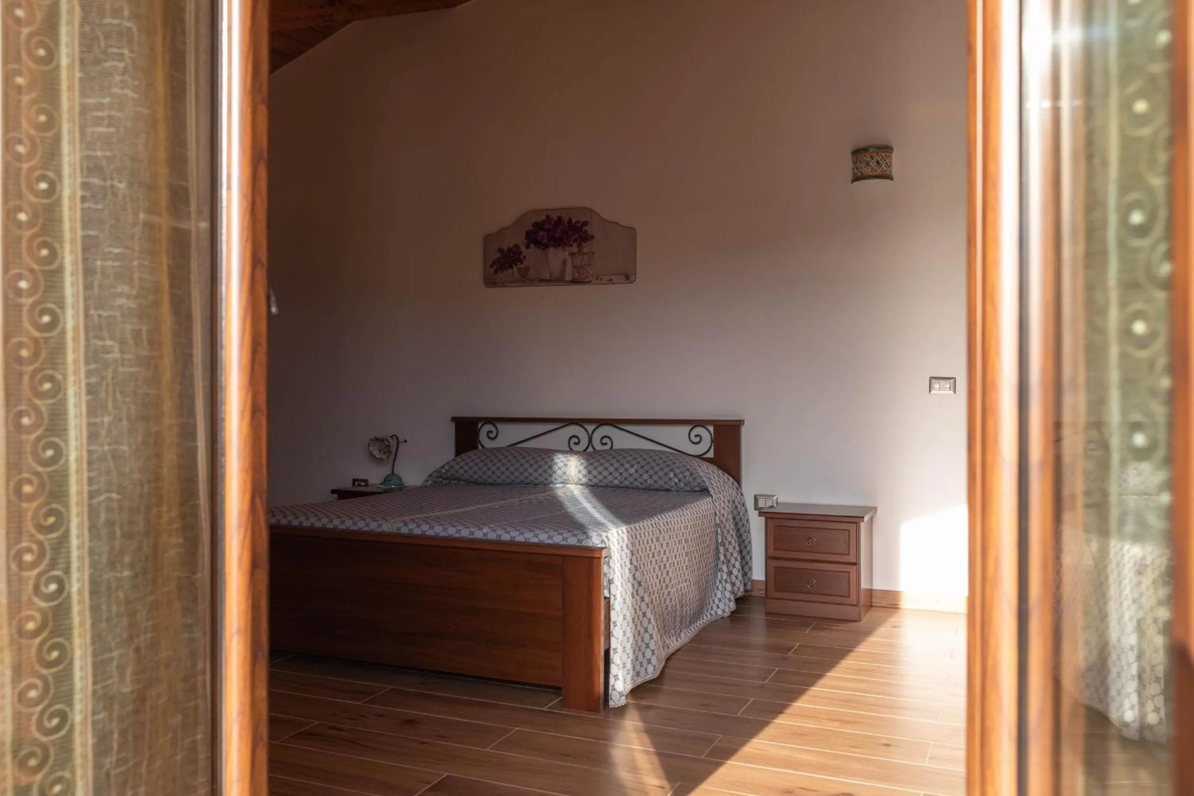 Bed in B&B La Mortella