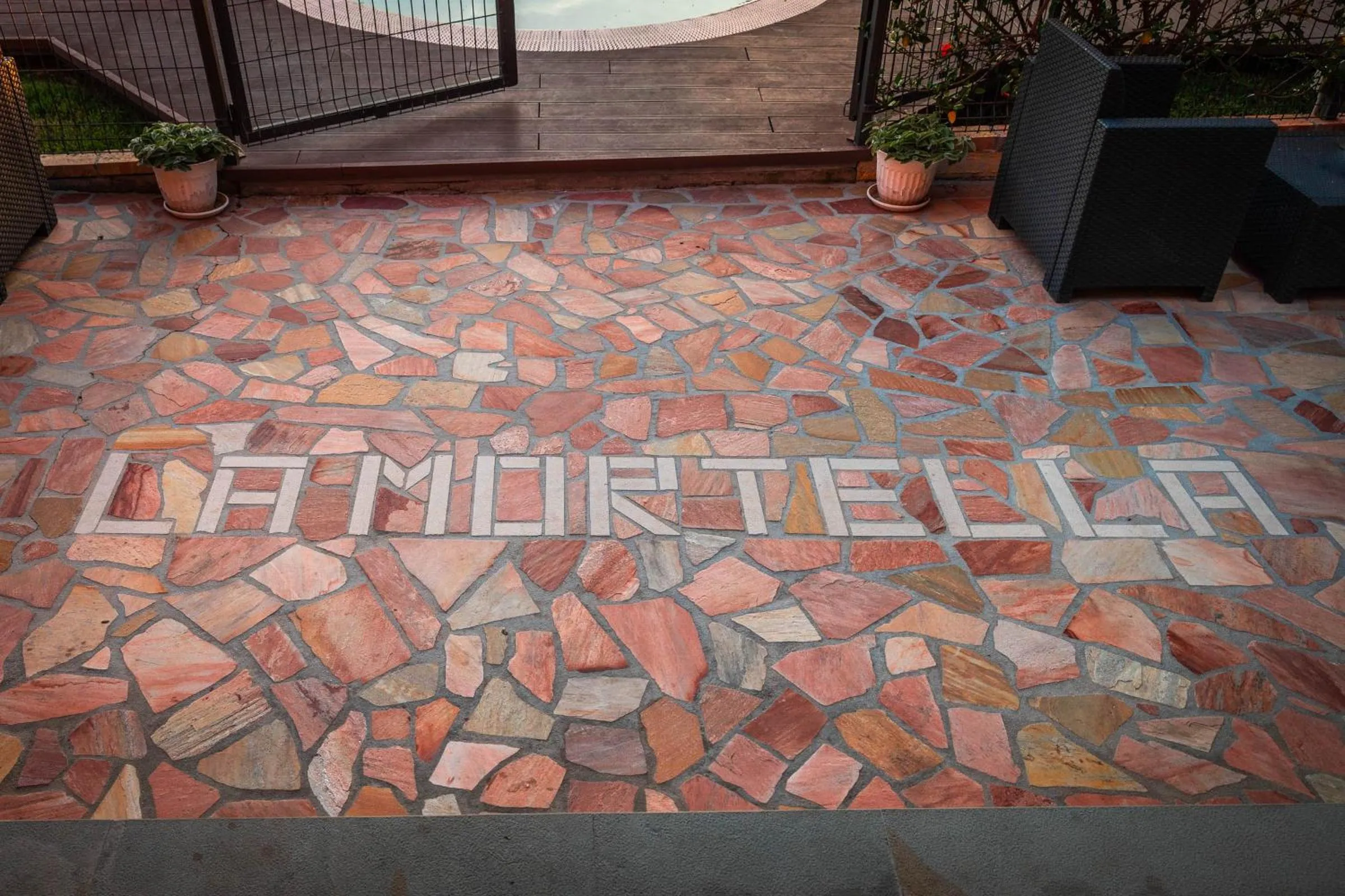 Property logo or sign in B&B La Mortella