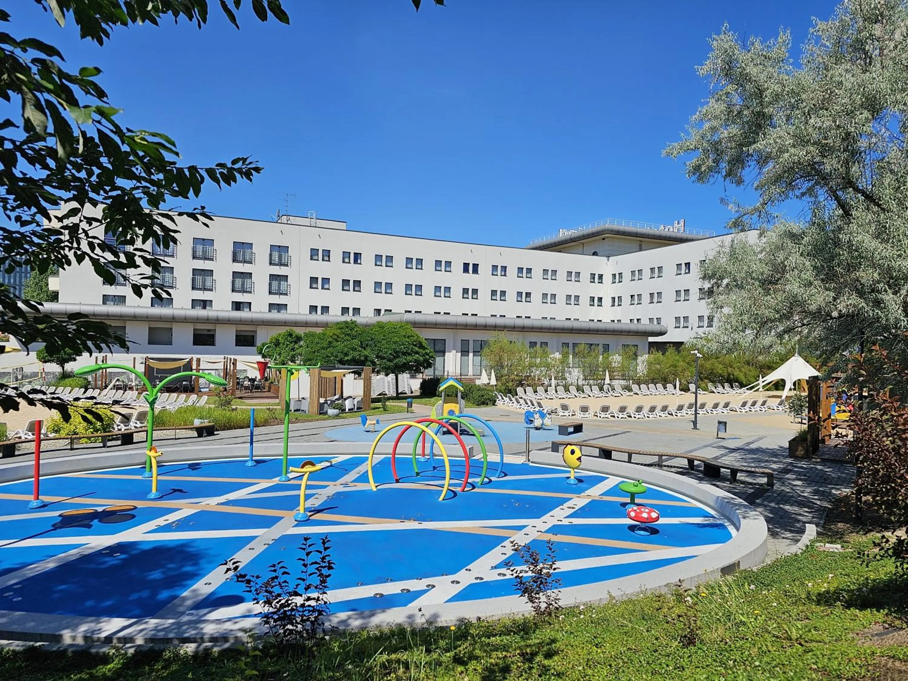 Children play ground in Hotel Swing