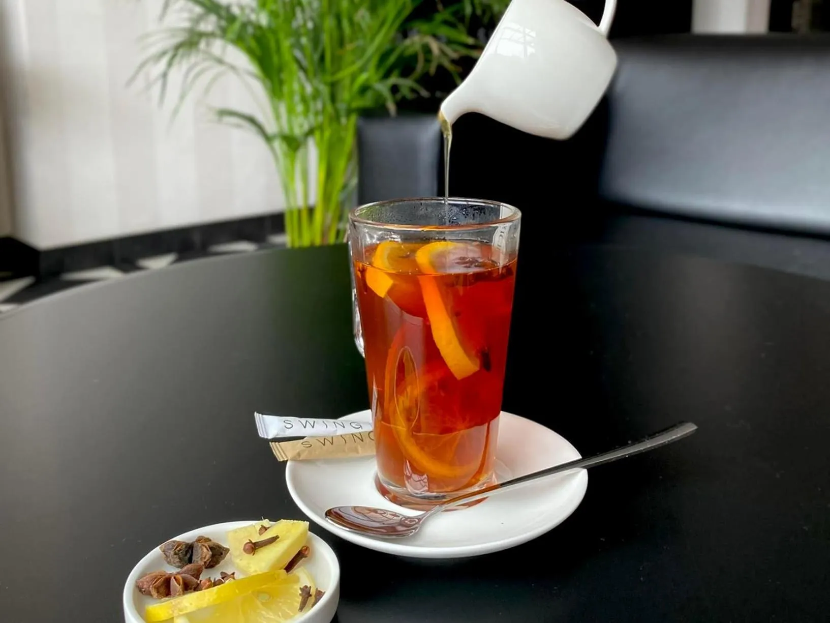 Food and drinks in Hotel Swing