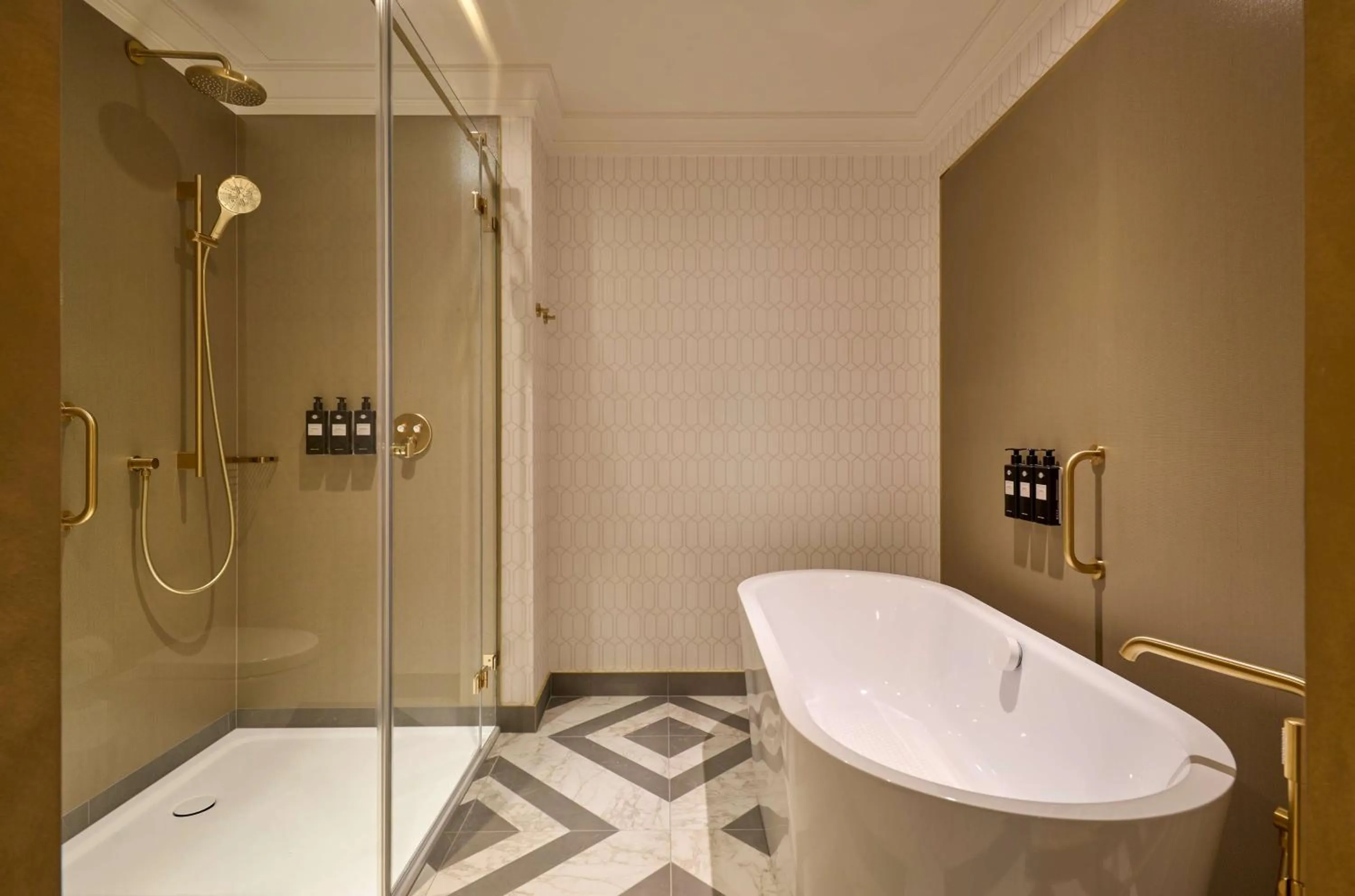 Bathroom in Hotel Saski Krakow Curio Collection by Hilton