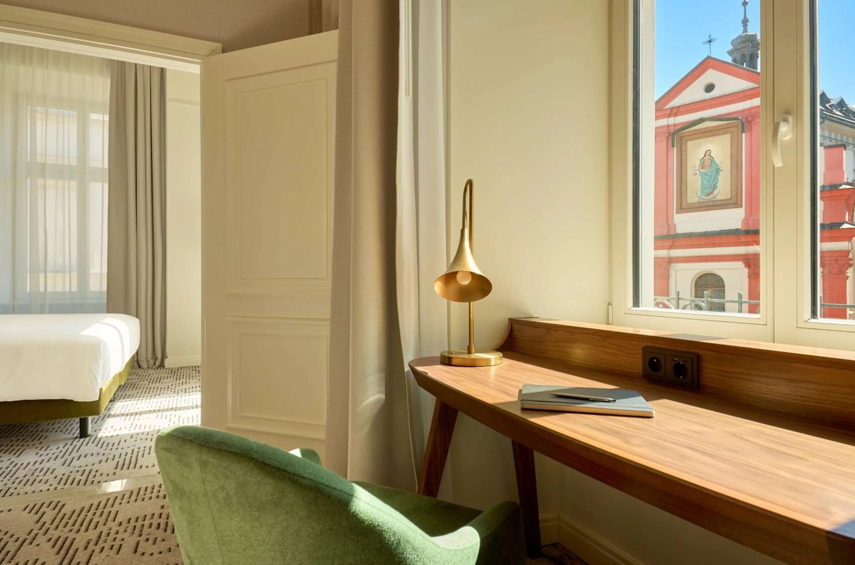 Bedroom, Bed in Hotel Saski Krakow Curio Collection by Hilton