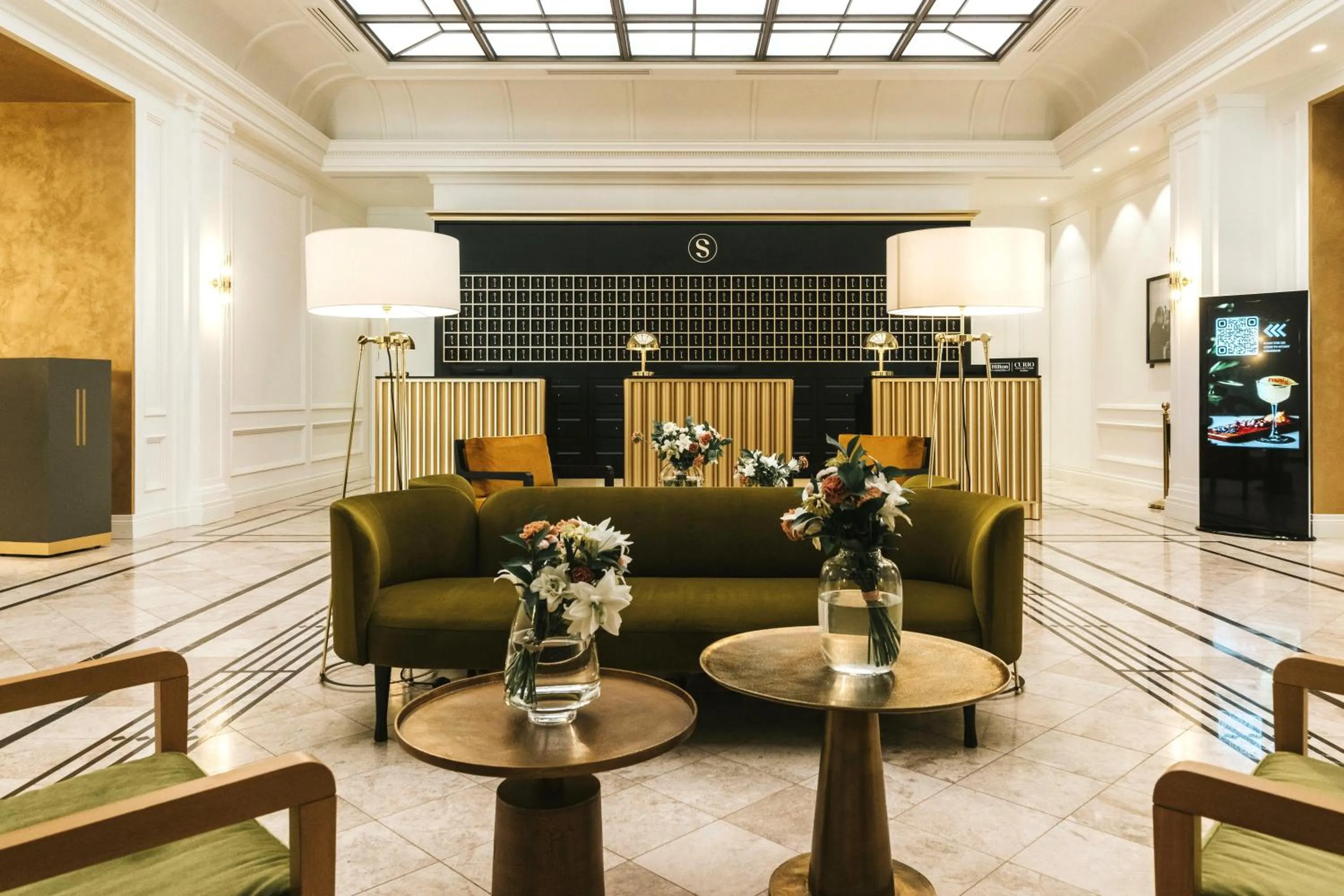 Lobby or reception in Hotel Saski Krakow Curio Collection by Hilton