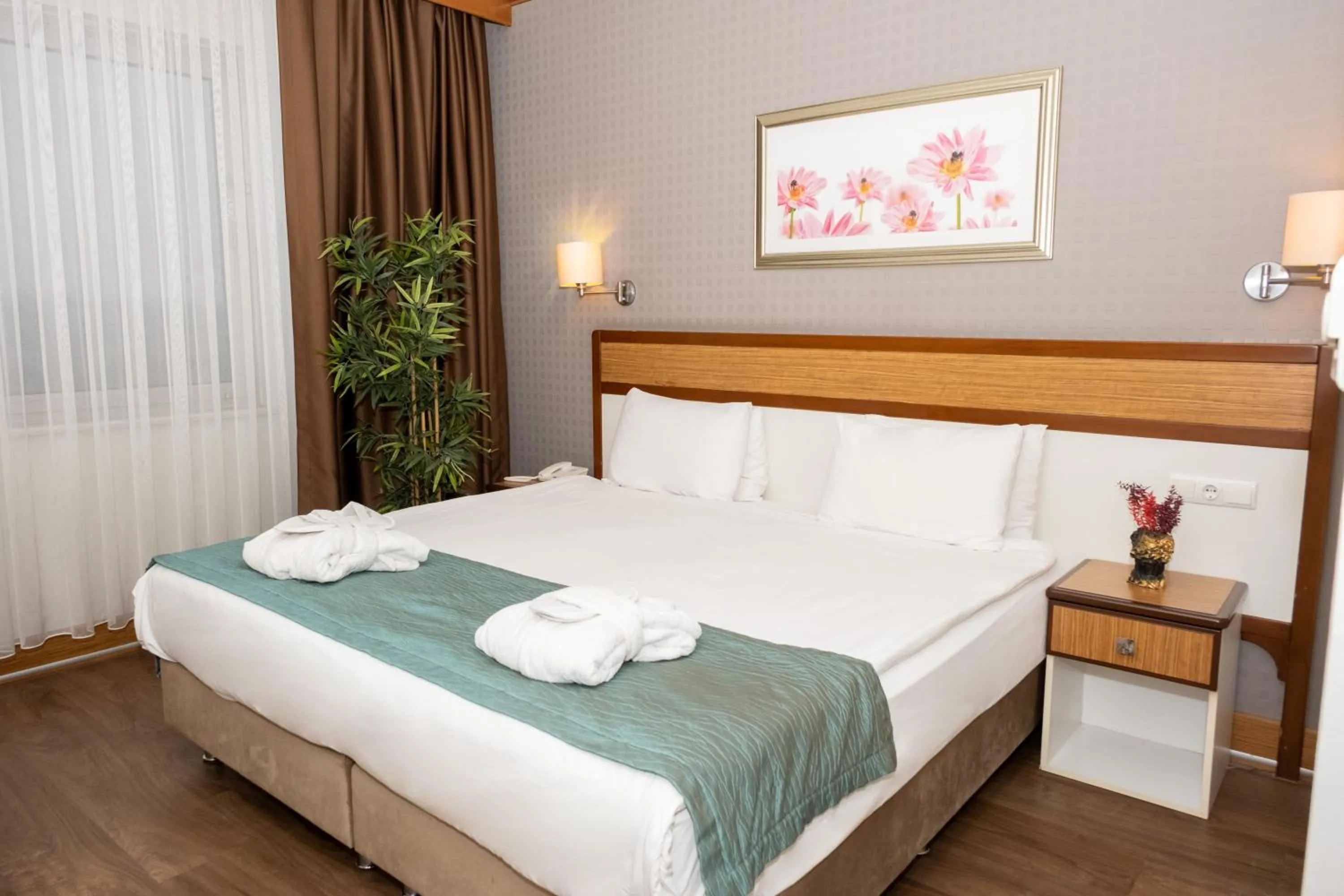 Bed in Euro Park Hotel Bursa