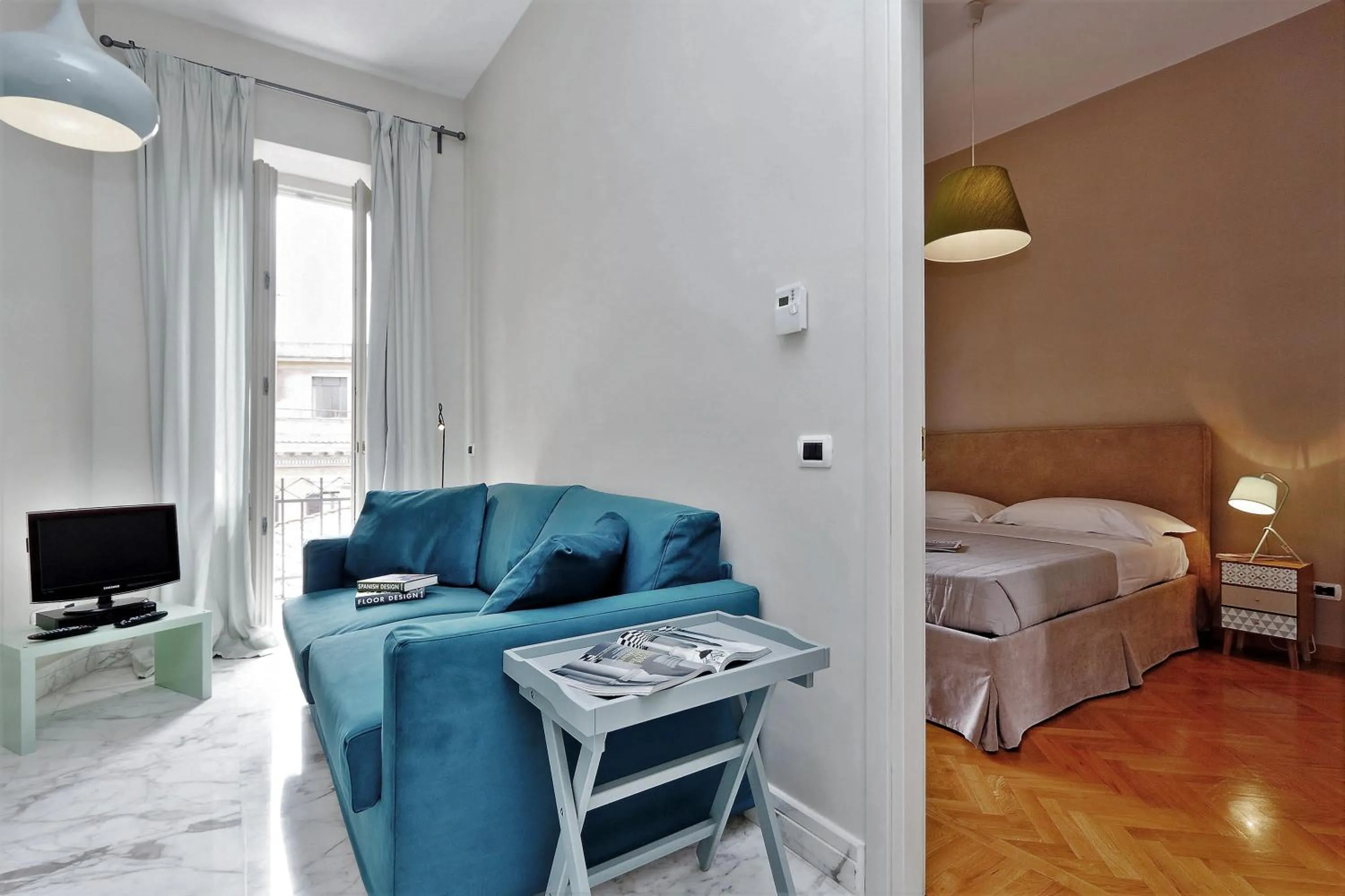 Living room, Bed in Fontana Più Stella