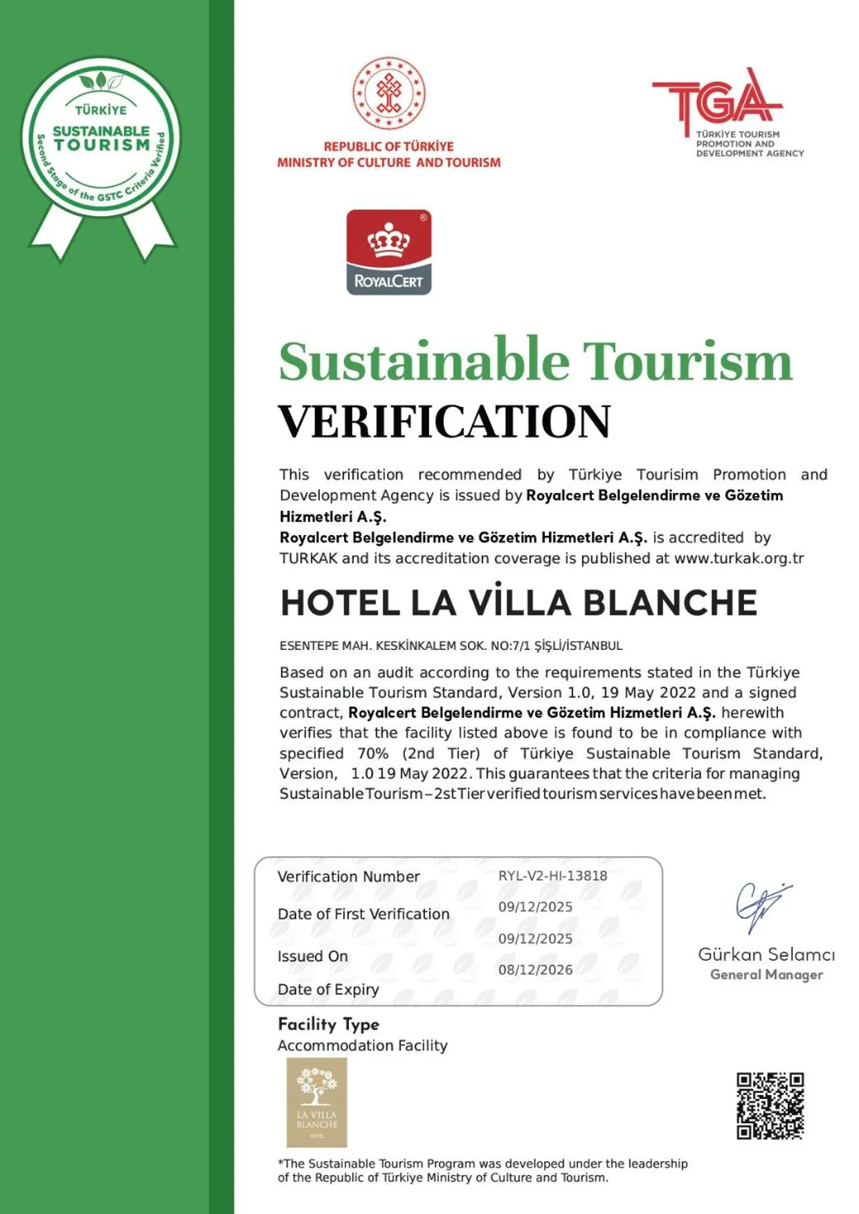 Villa Blanche Hotel SPA & Garden Pool