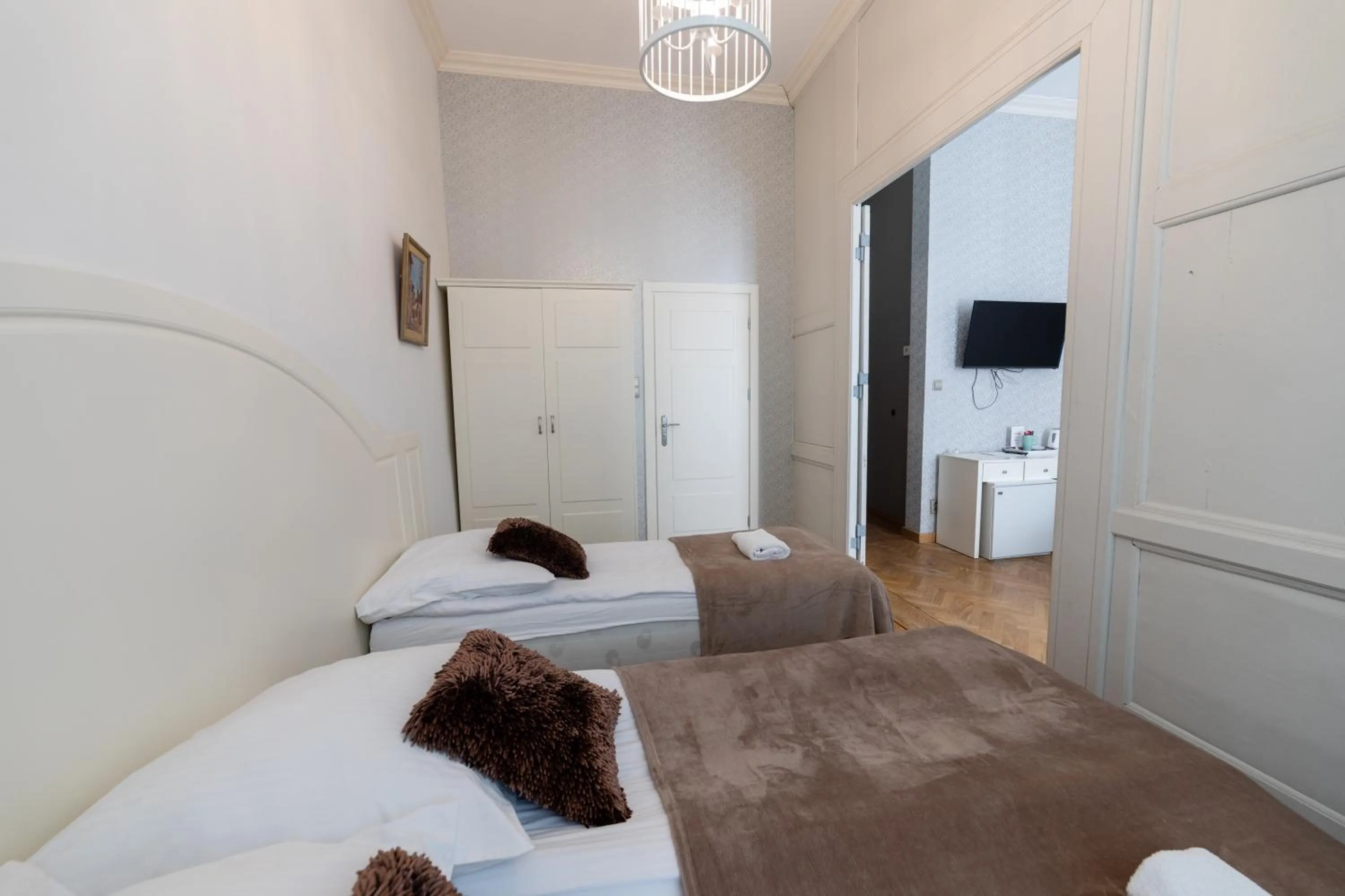 Photo of the whole room, Bed in Dom Zachariasza Zappio