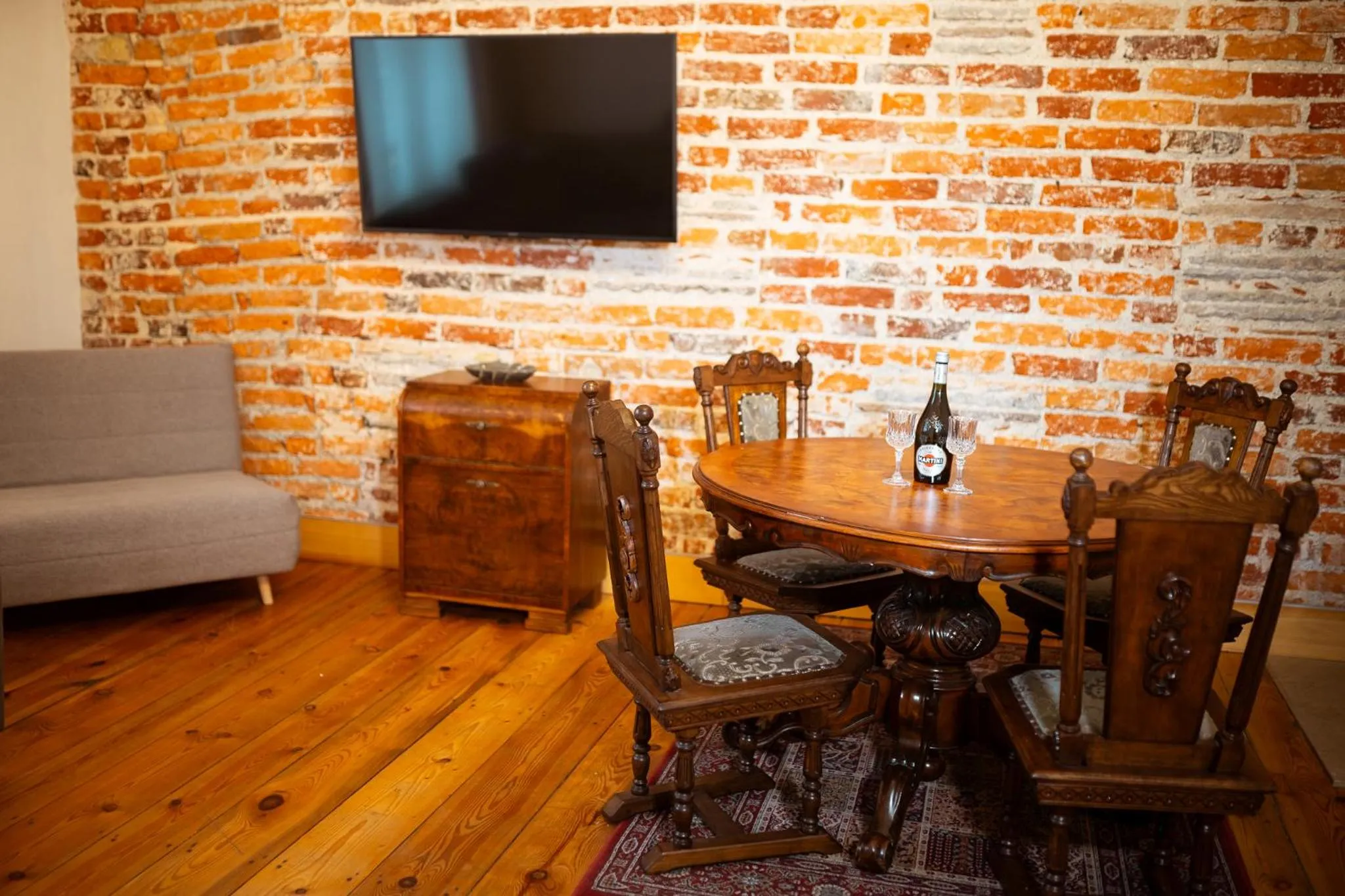 Living room in Dom Zachariasza Zappio