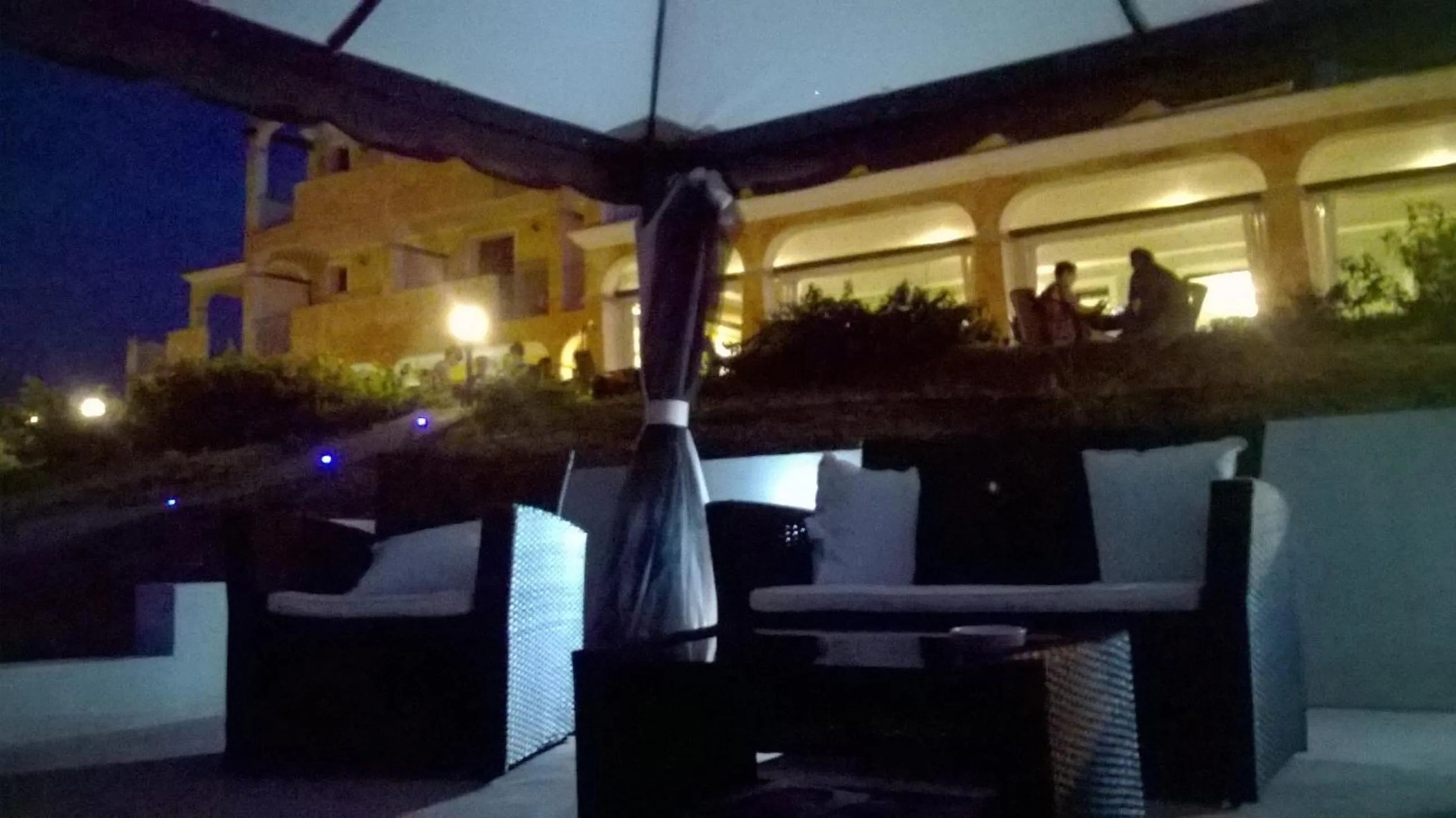 Patio in Abbaidda Hotel