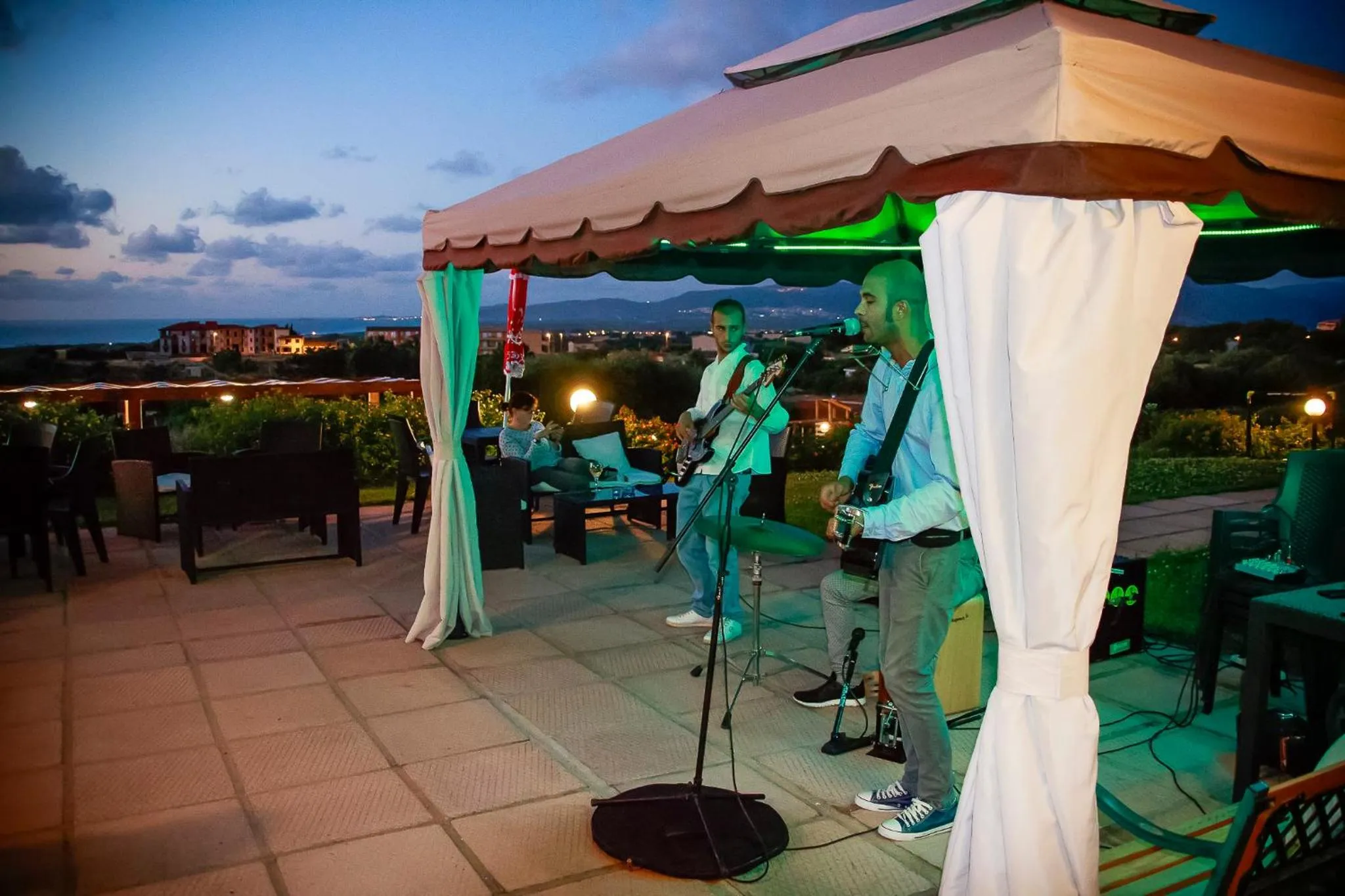 Evening entertainment in Abbaidda Hotel