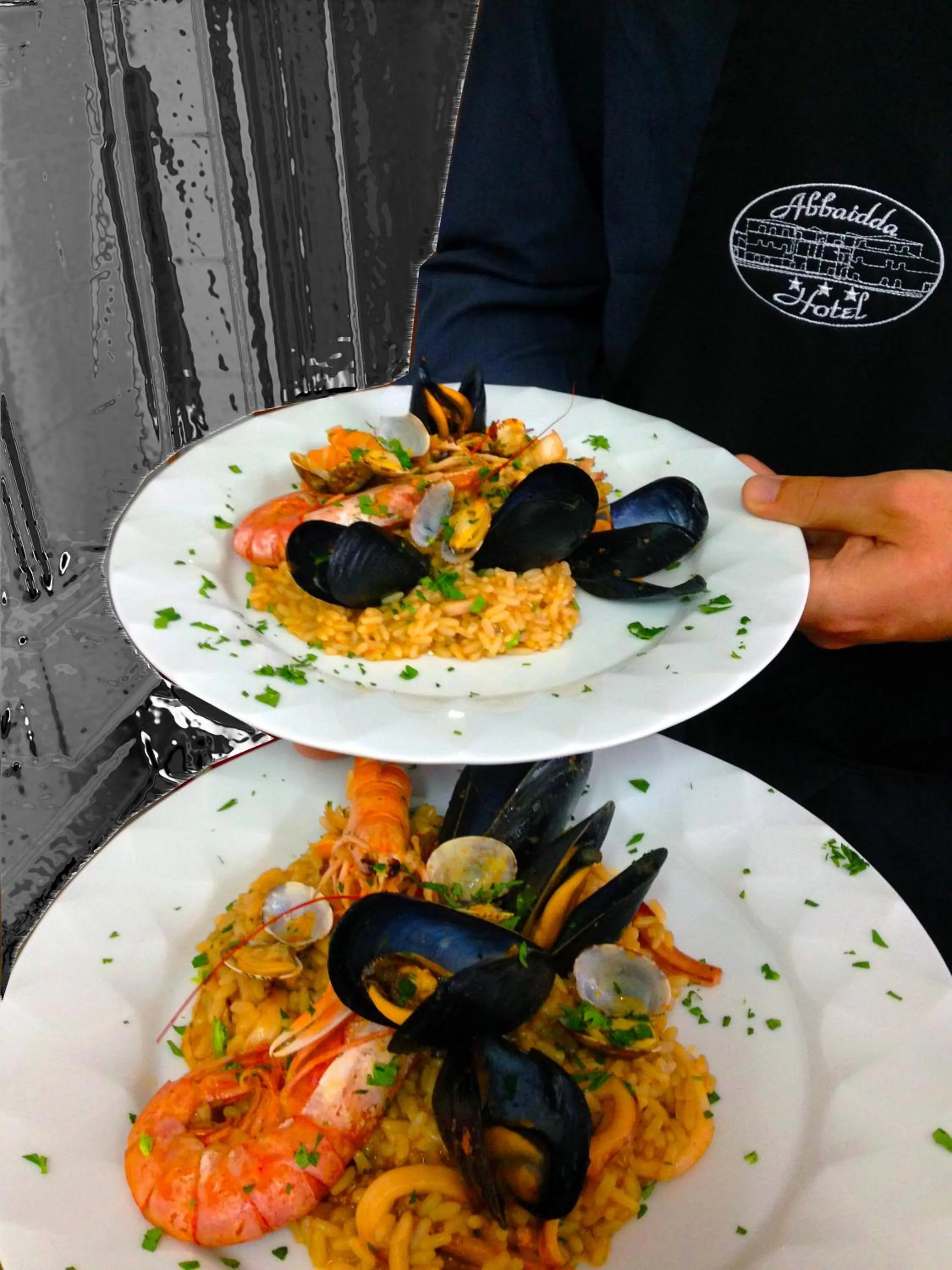 Food close-up in Abbaidda Hotel