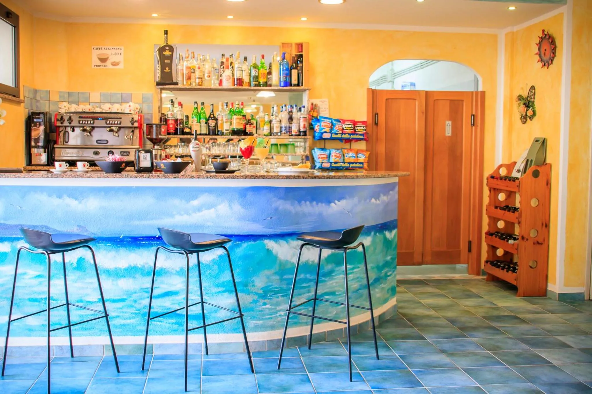 Lounge or bar in Abbaidda Hotel