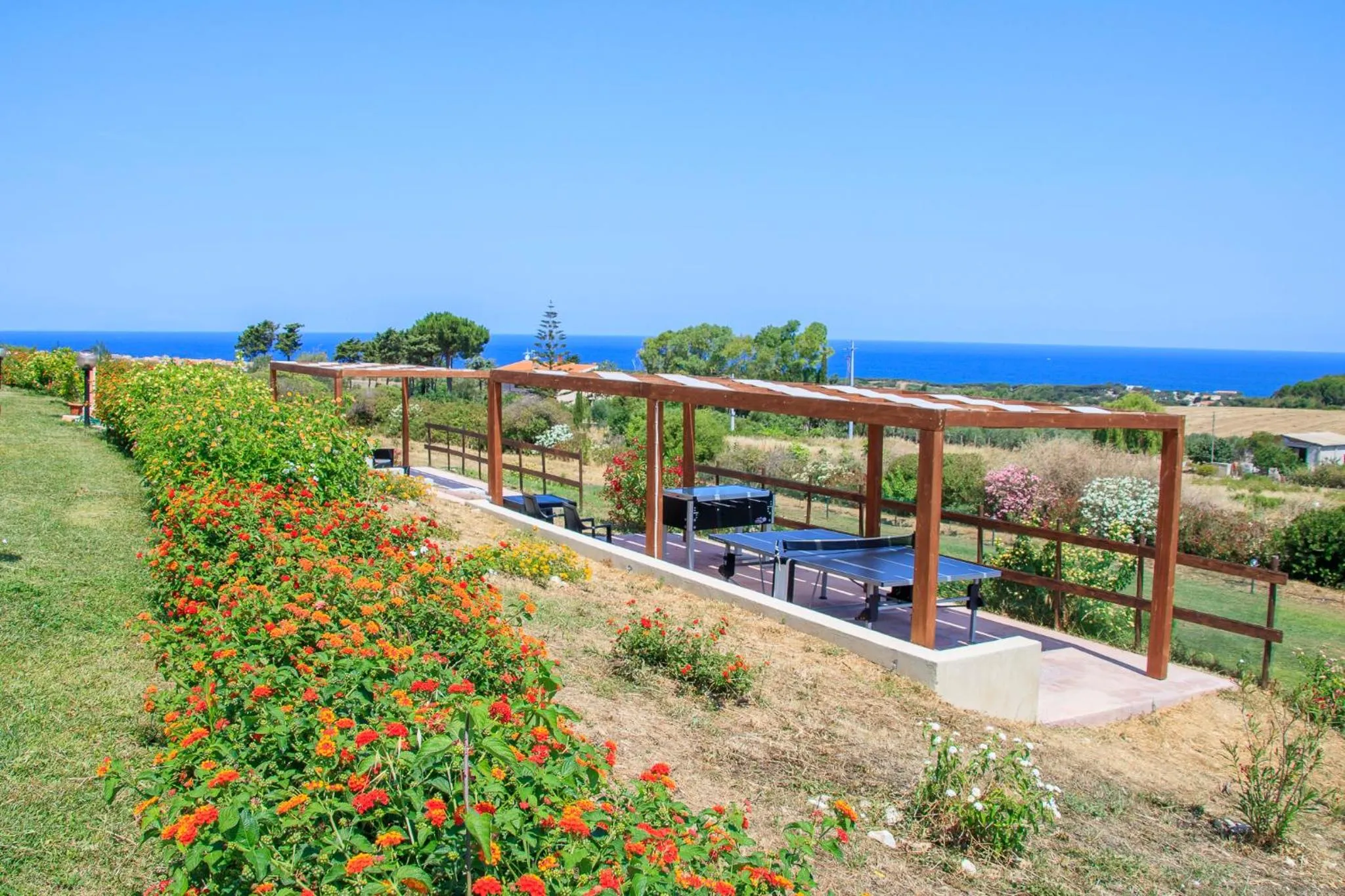 Garden view in Abbaidda Hotel