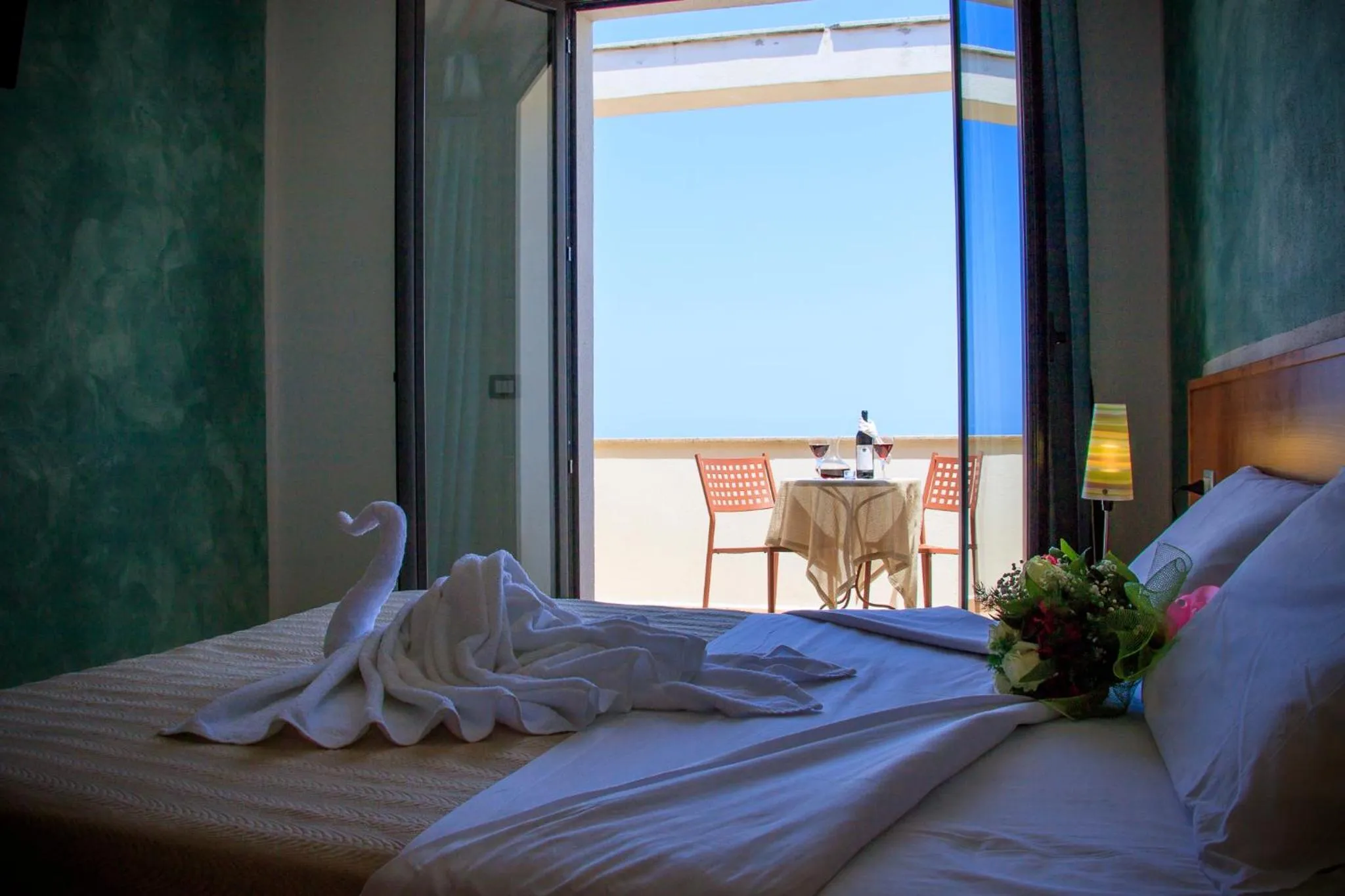 Bed in Abbaidda Hotel