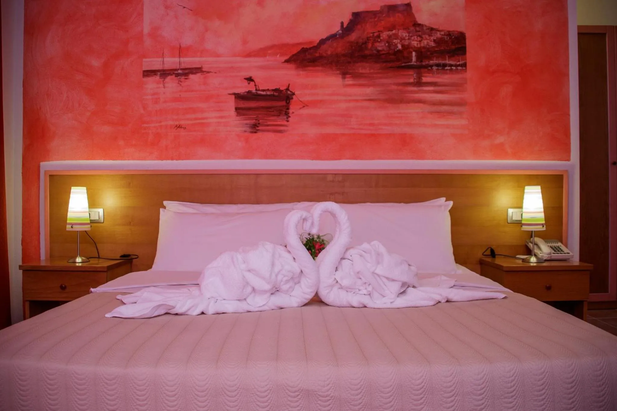 Bed in Abbaidda Hotel