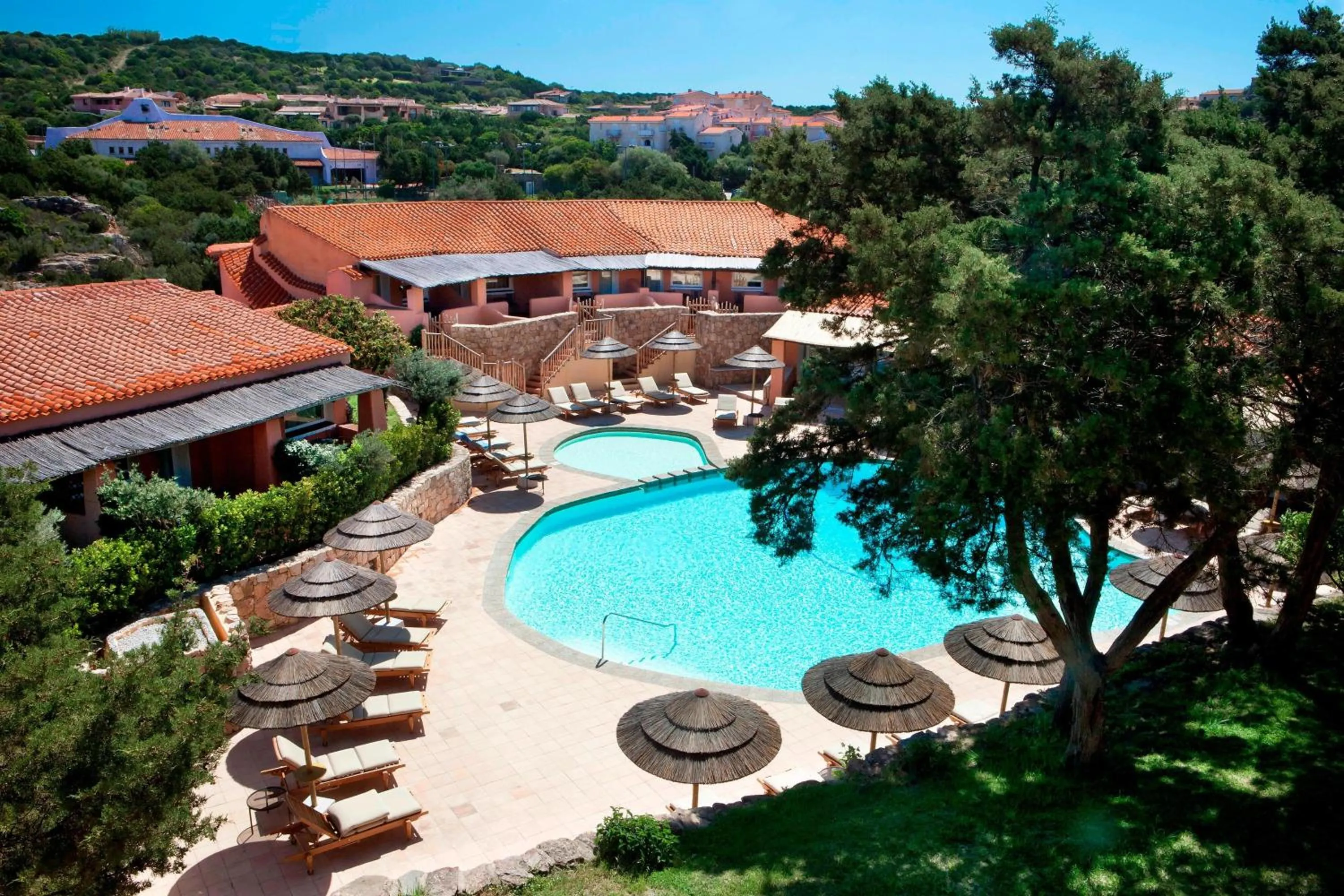 Swimming pool in Cervo Hotel,Costa Smeralda Resort