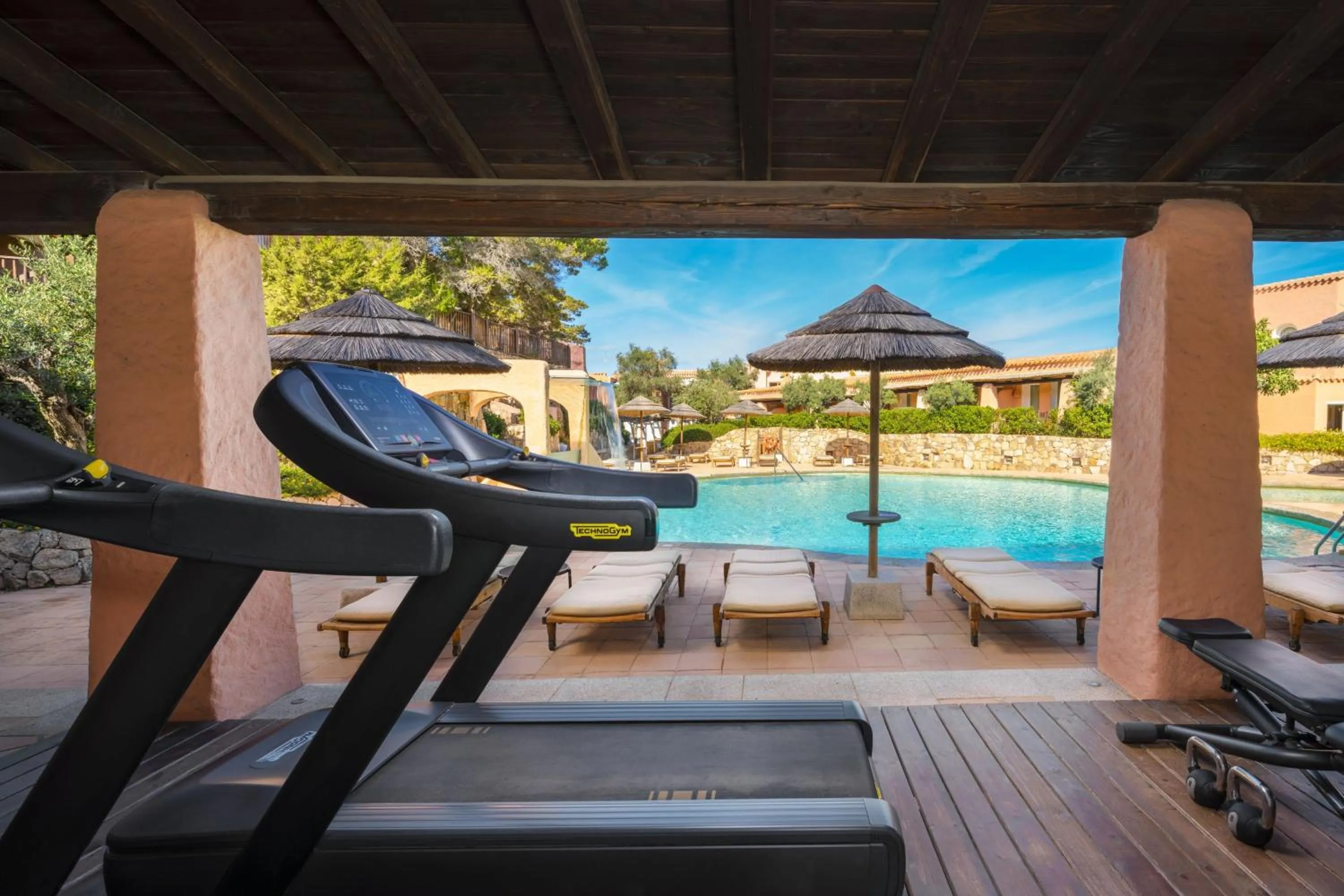 Fitness centre/facilities in Cervo Hotel,Costa Smeralda Resort