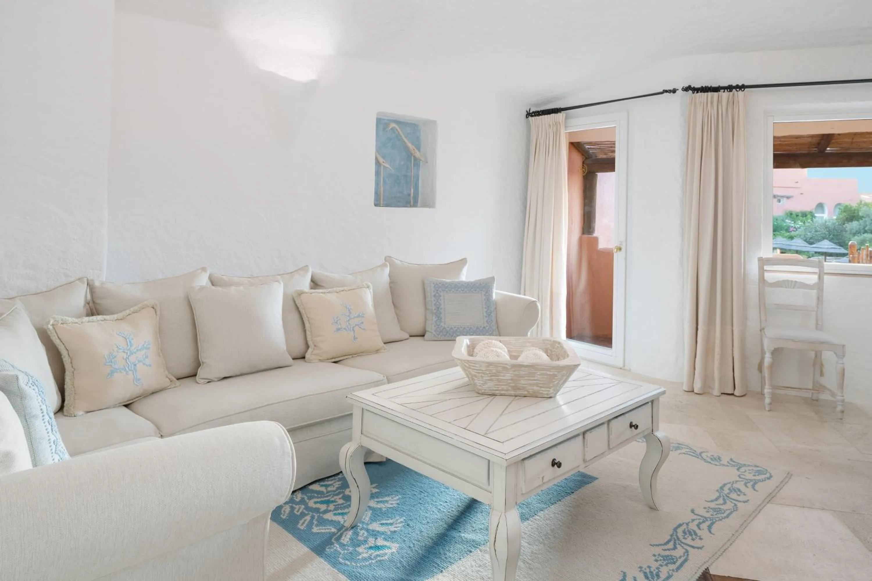 Living room in Cervo Hotel,Costa Smeralda Resort