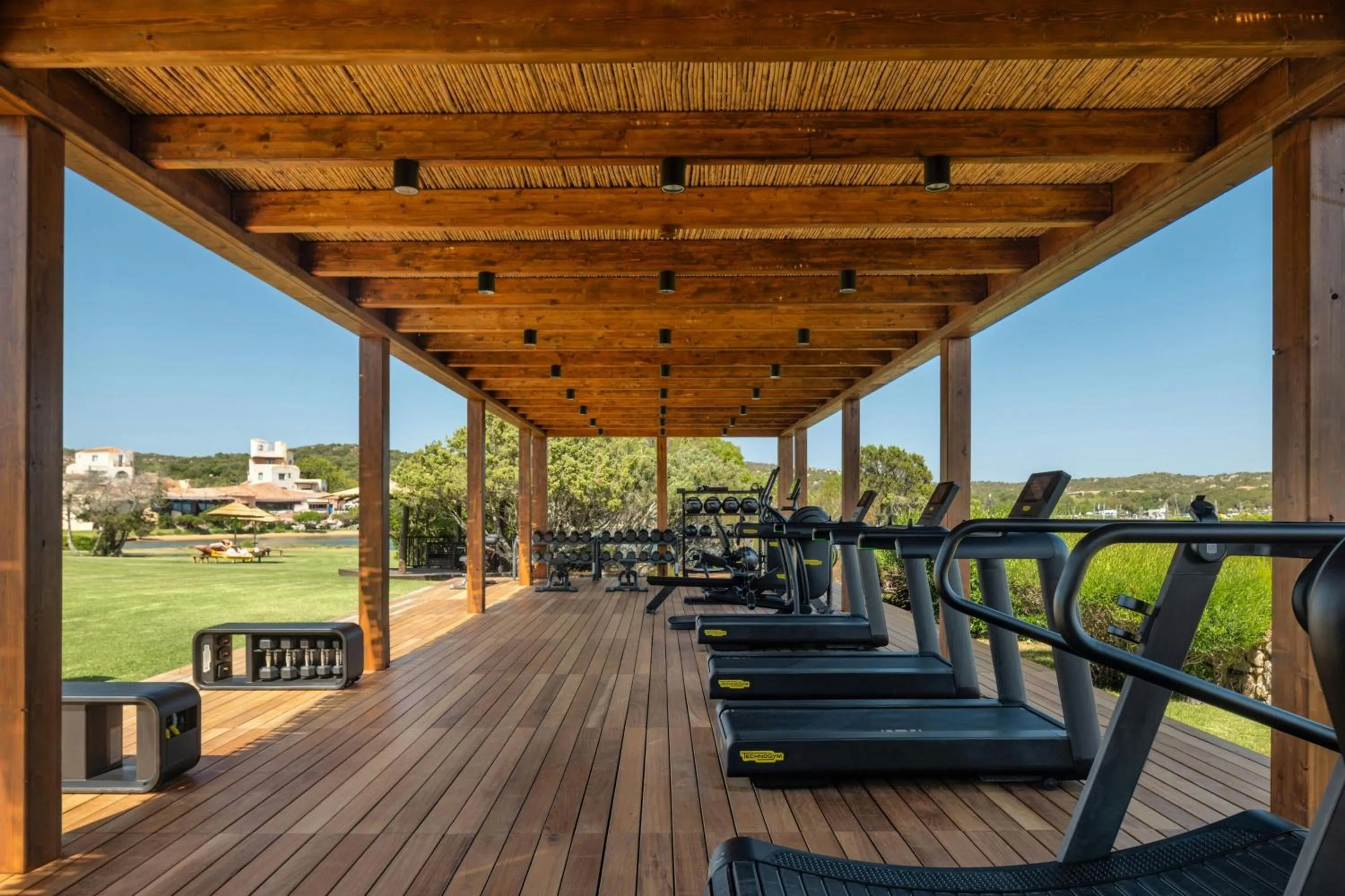 Fitness centre/facilities in Hotel Cala di Volpe, a Luxury Collection Hotel, Costa Smeralda