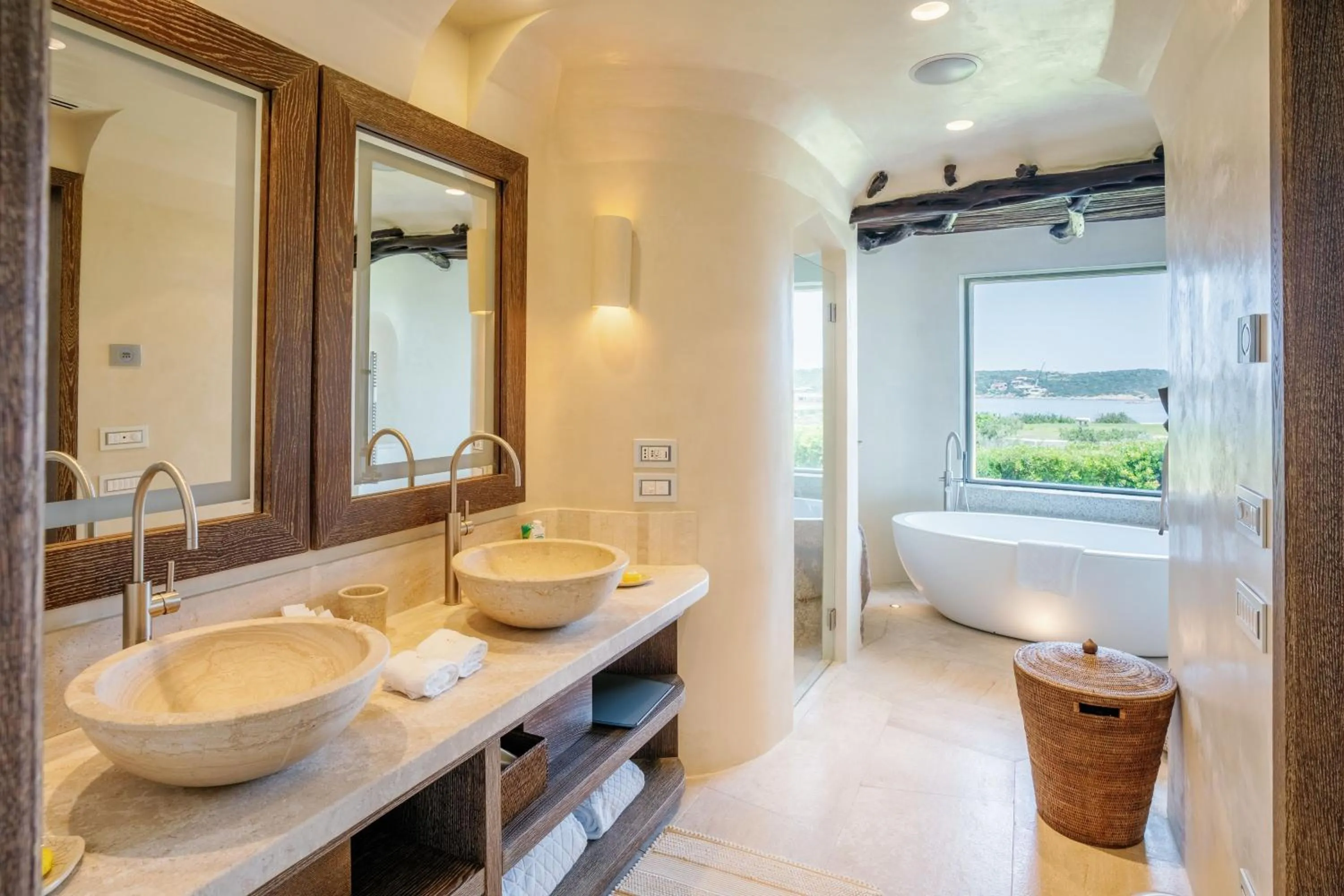 Bathroom in Hotel Pitrizza, Costa Smeralda