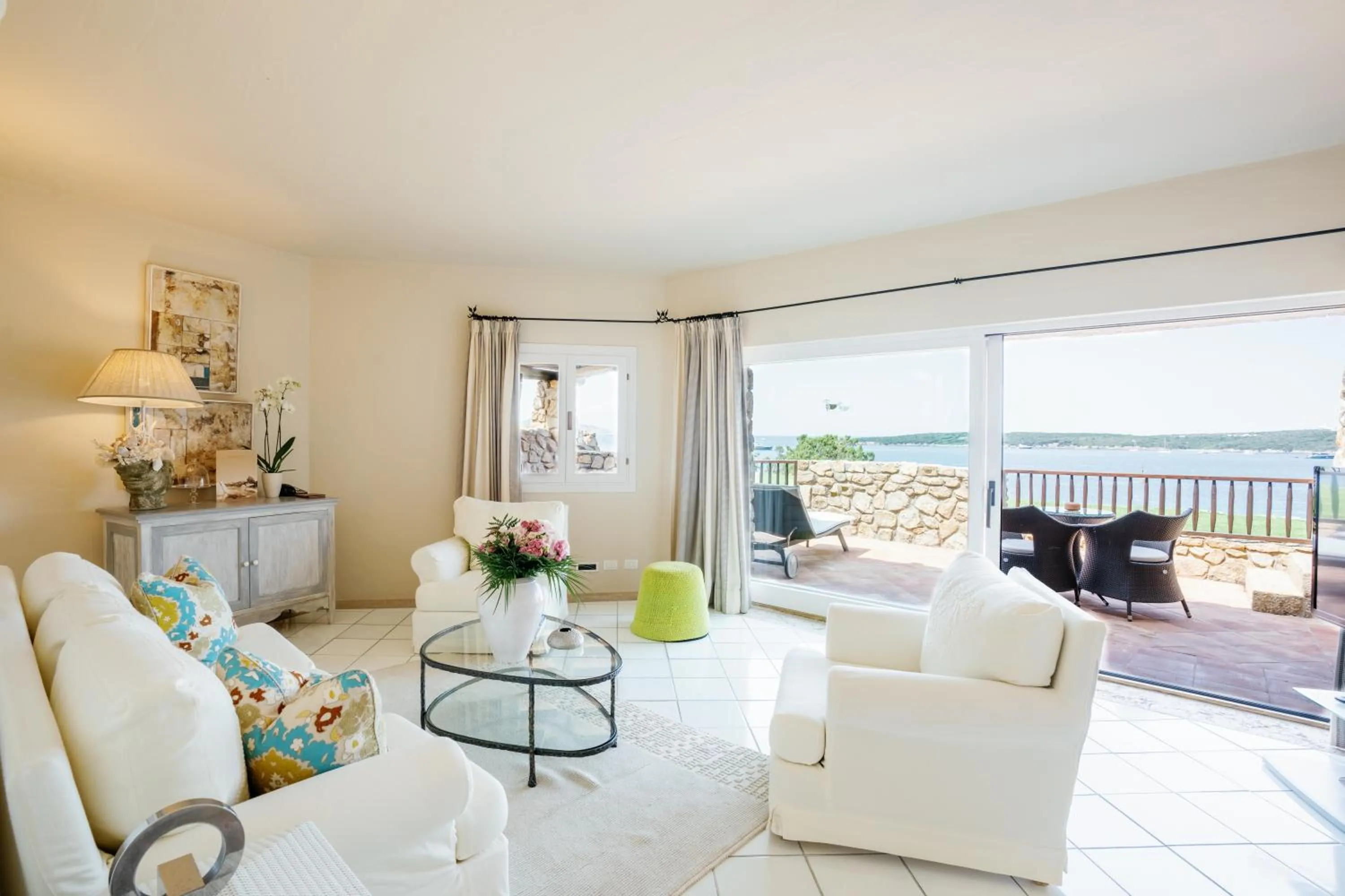 Balcony/Terrace in Hotel Pitrizza, Costa Smeralda