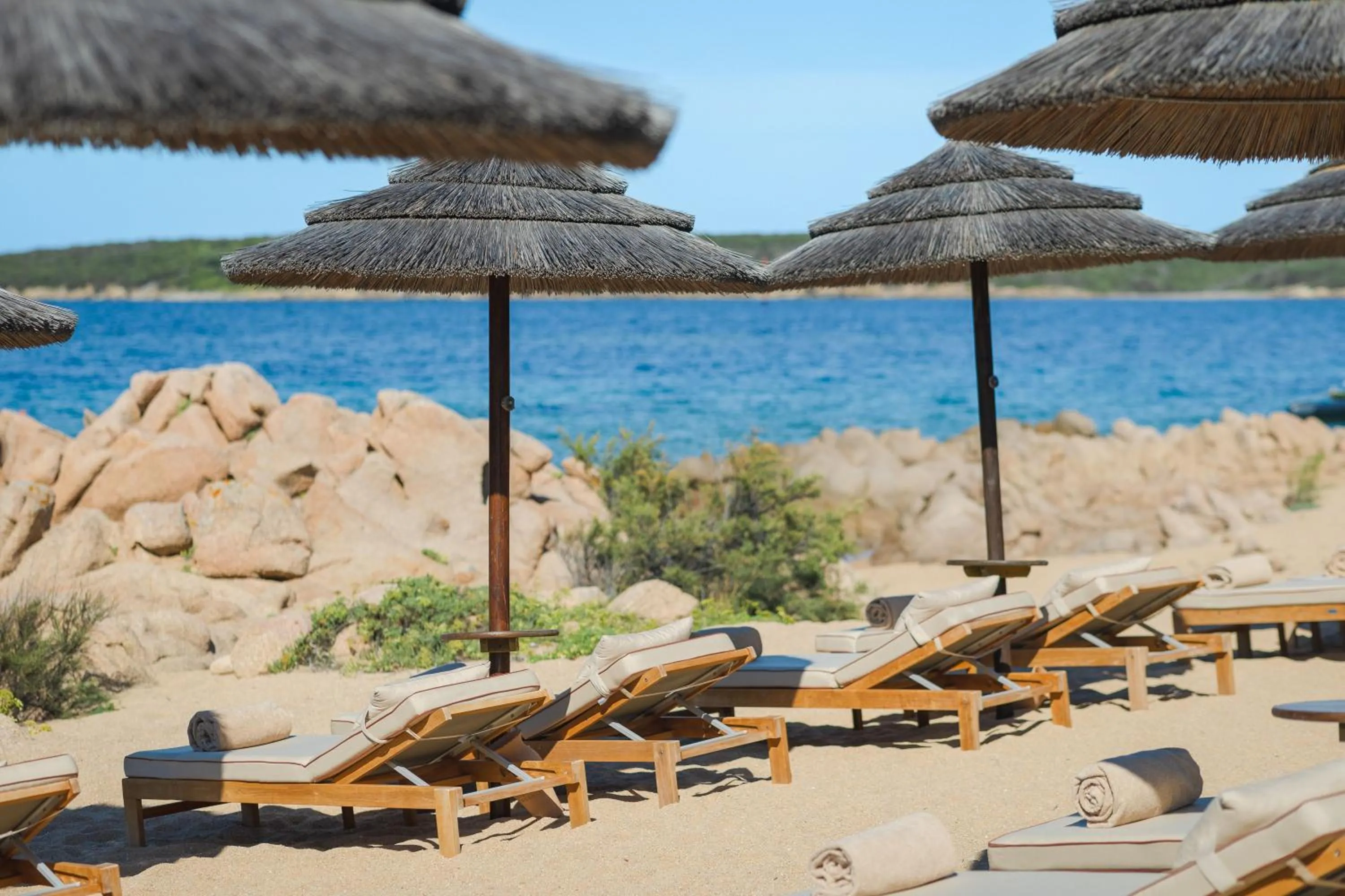 Beach in Hotel Pitrizza, Costa Smeralda