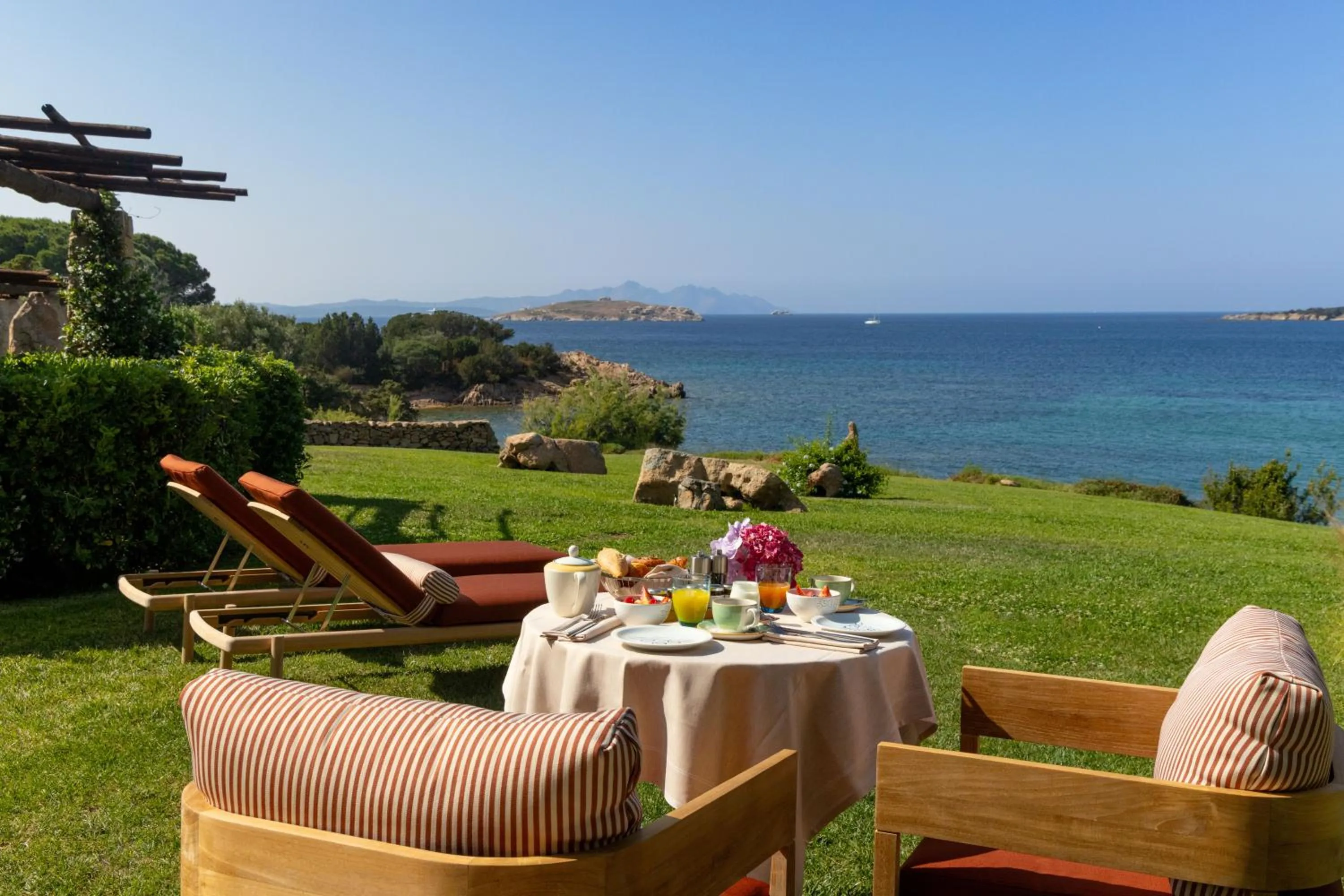 Balcony/Terrace in Hotel Pitrizza, Costa Smeralda