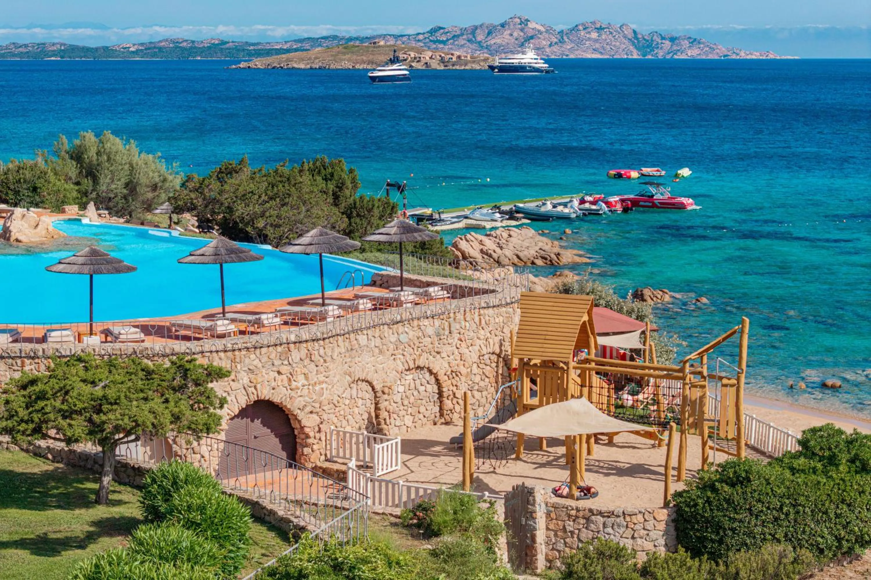 Kids's club in Hotel Pitrizza, Costa Smeralda