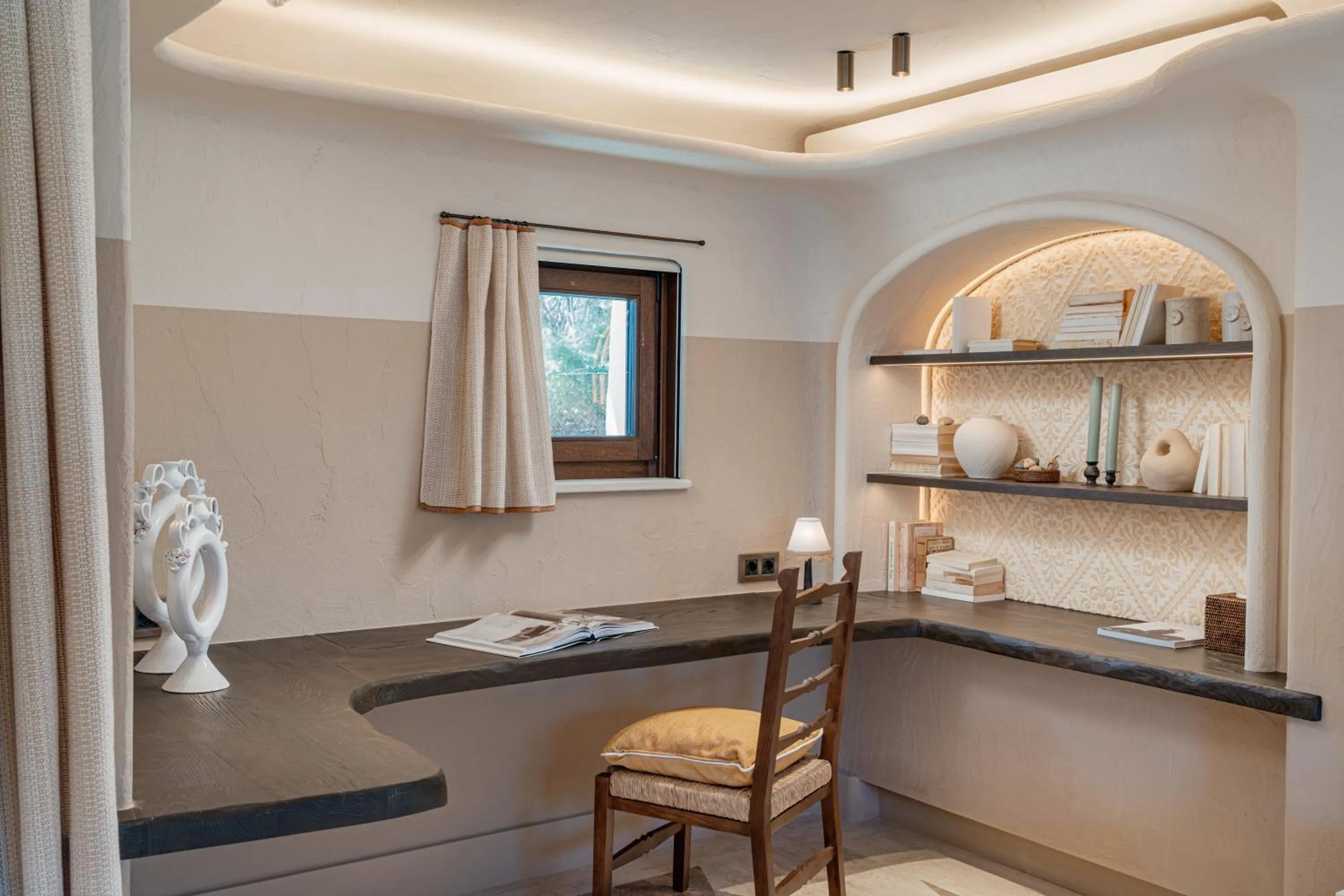 Living room in Hotel Pitrizza, Costa Smeralda