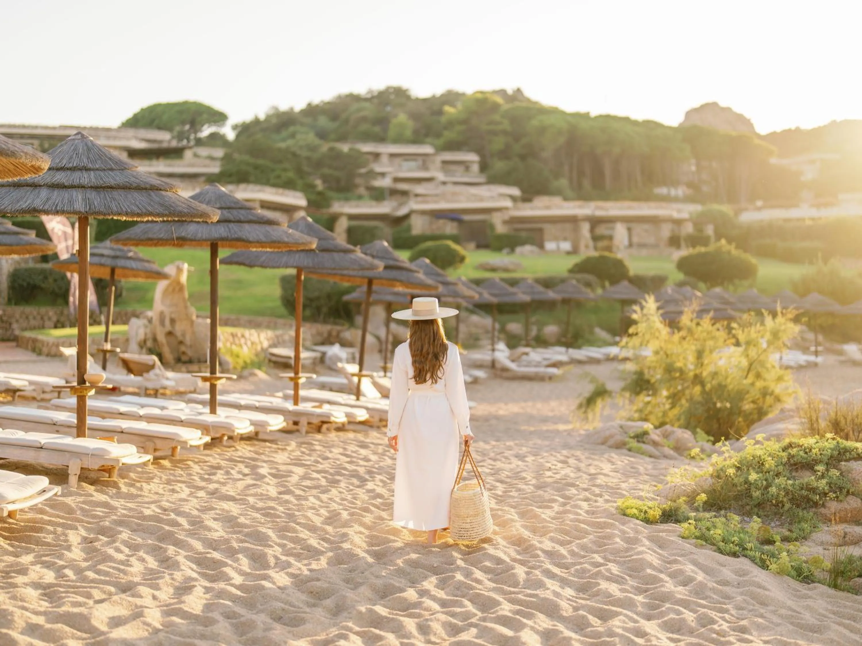 Beach in Hotel Pitrizza, Costa Smeralda