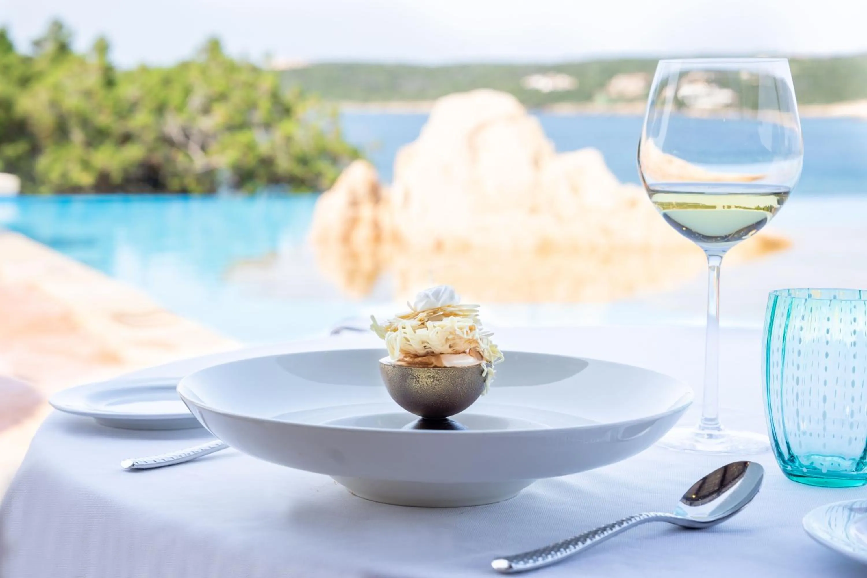 Restaurant/places to eat in Hotel Pitrizza, Costa Smeralda