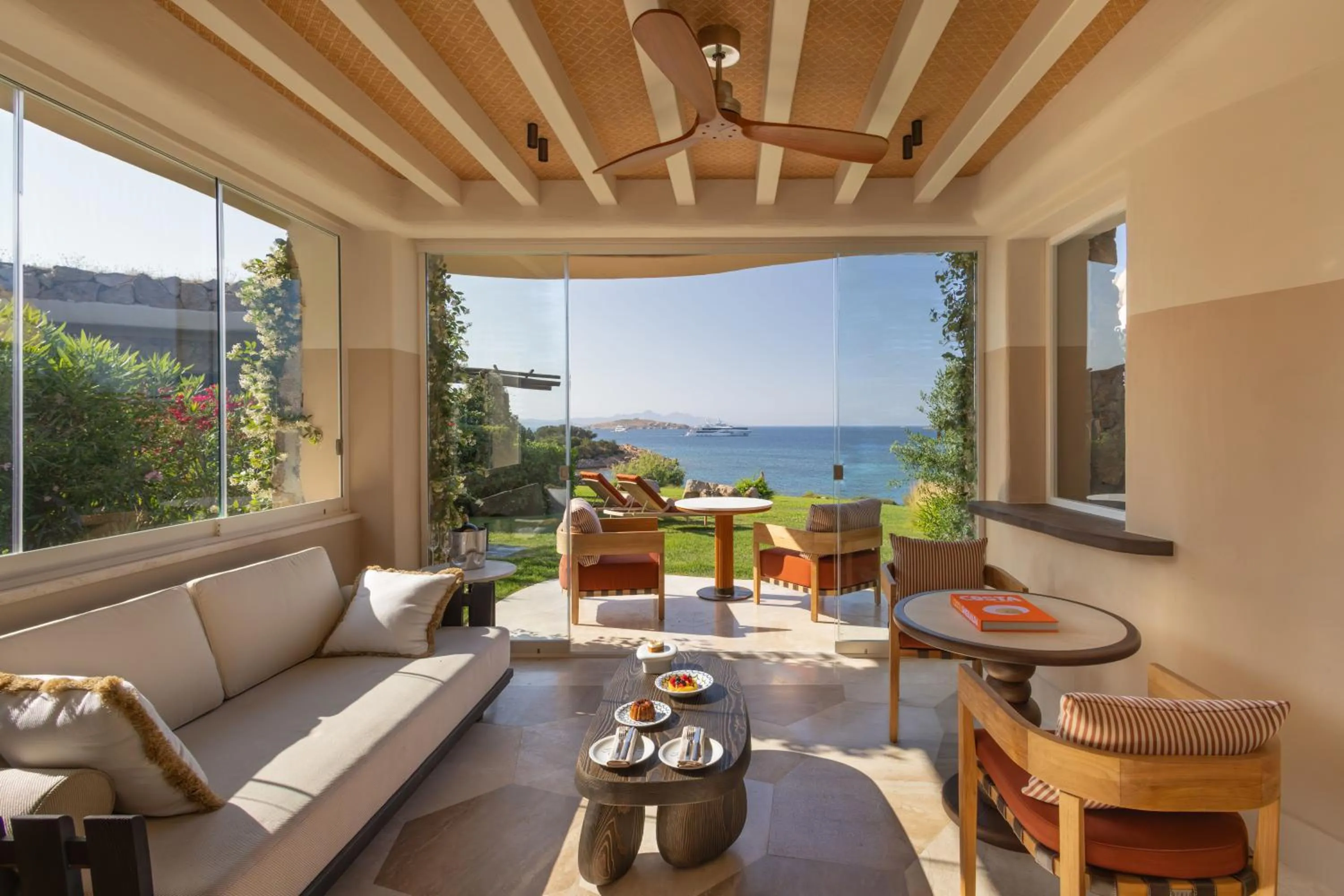 Balcony/Terrace in Hotel Pitrizza, Costa Smeralda