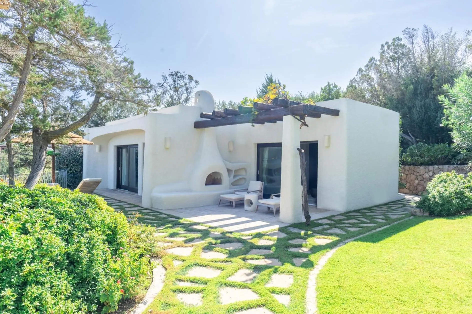 Garden in Hotel Pitrizza, Costa Smeralda