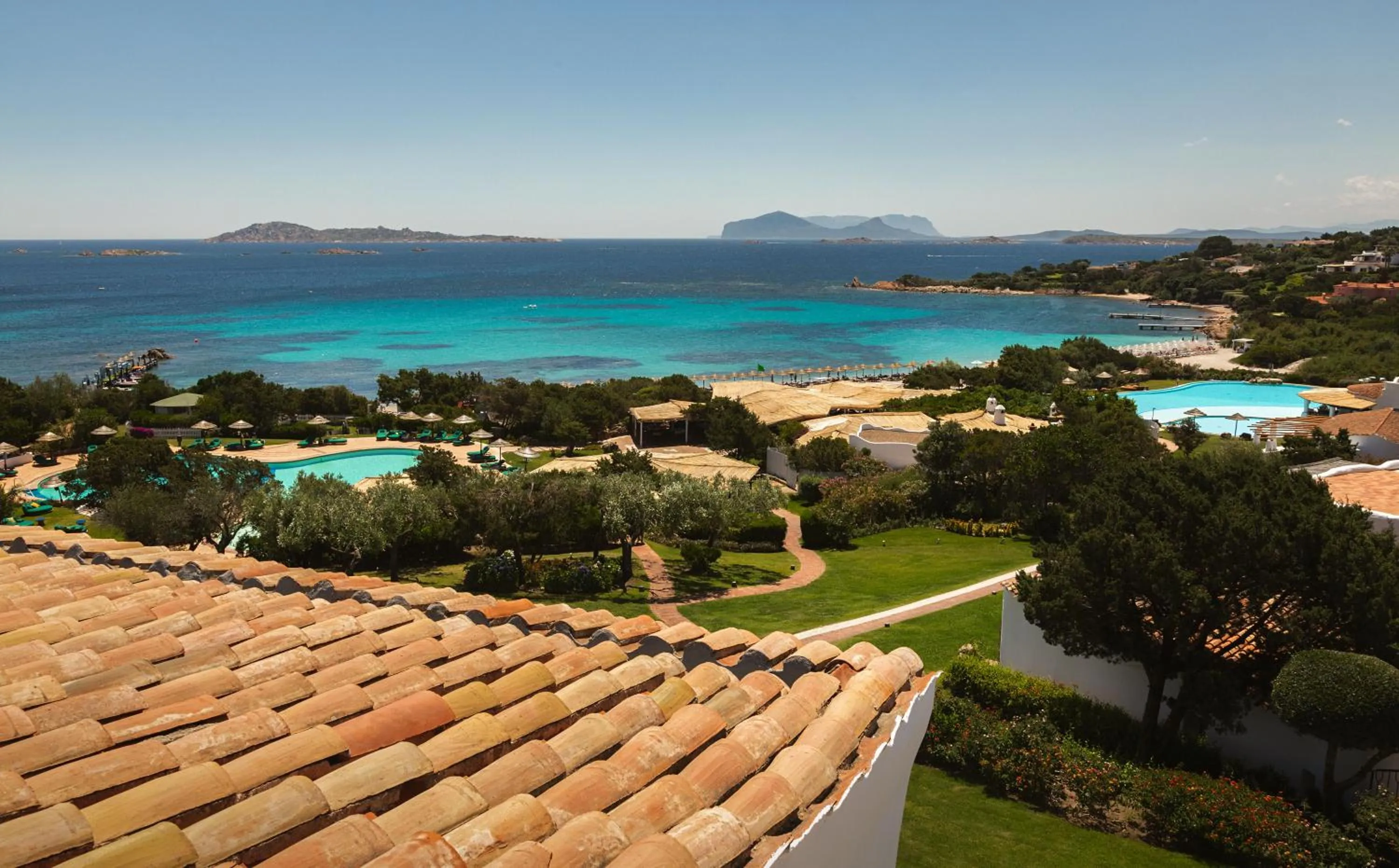 View (from property/room) in Romazzino, A Belmond Hotel, Costa Smeralda