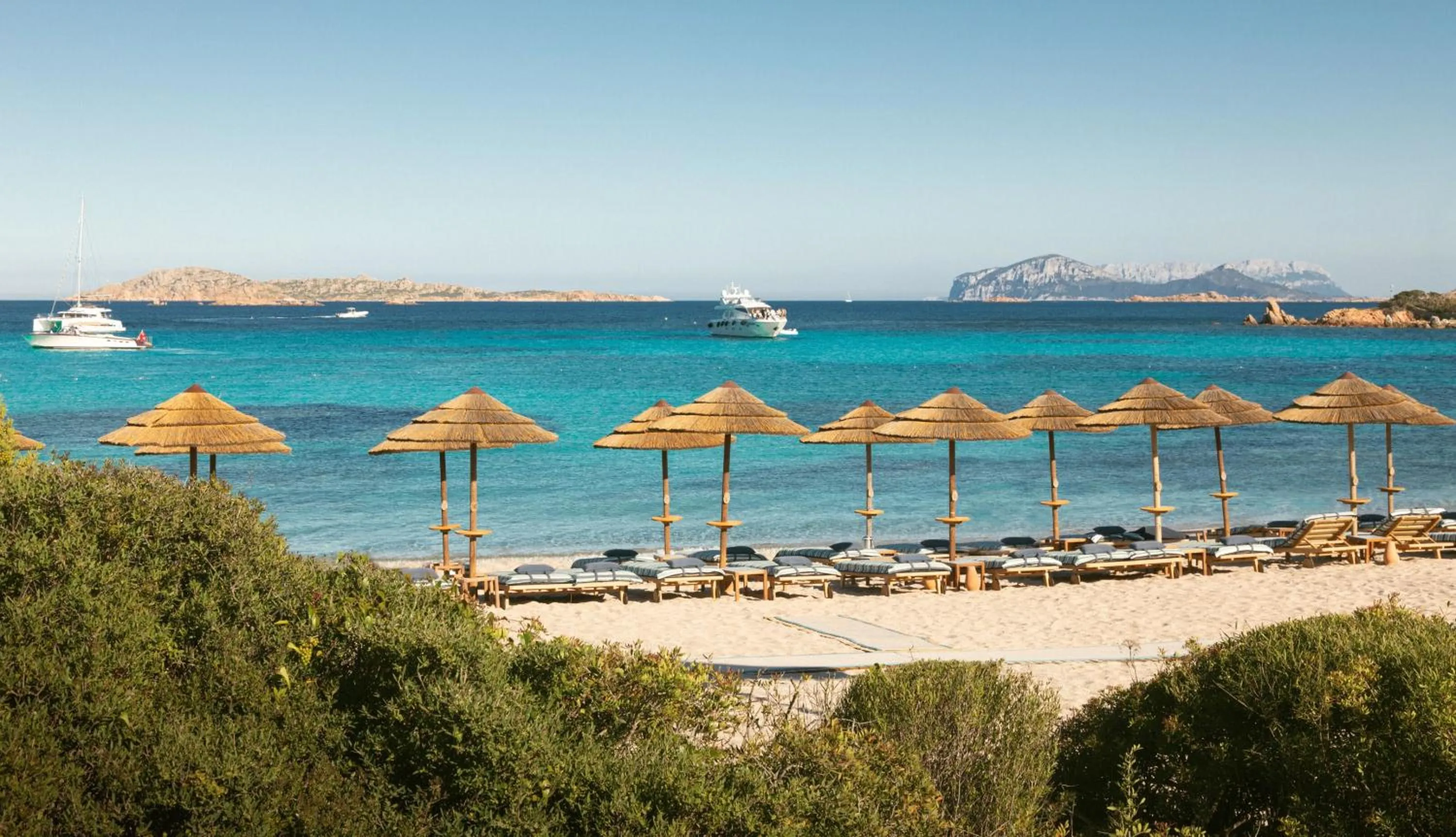 Beach in Romazzino, A Belmond Hotel, Costa Smeralda