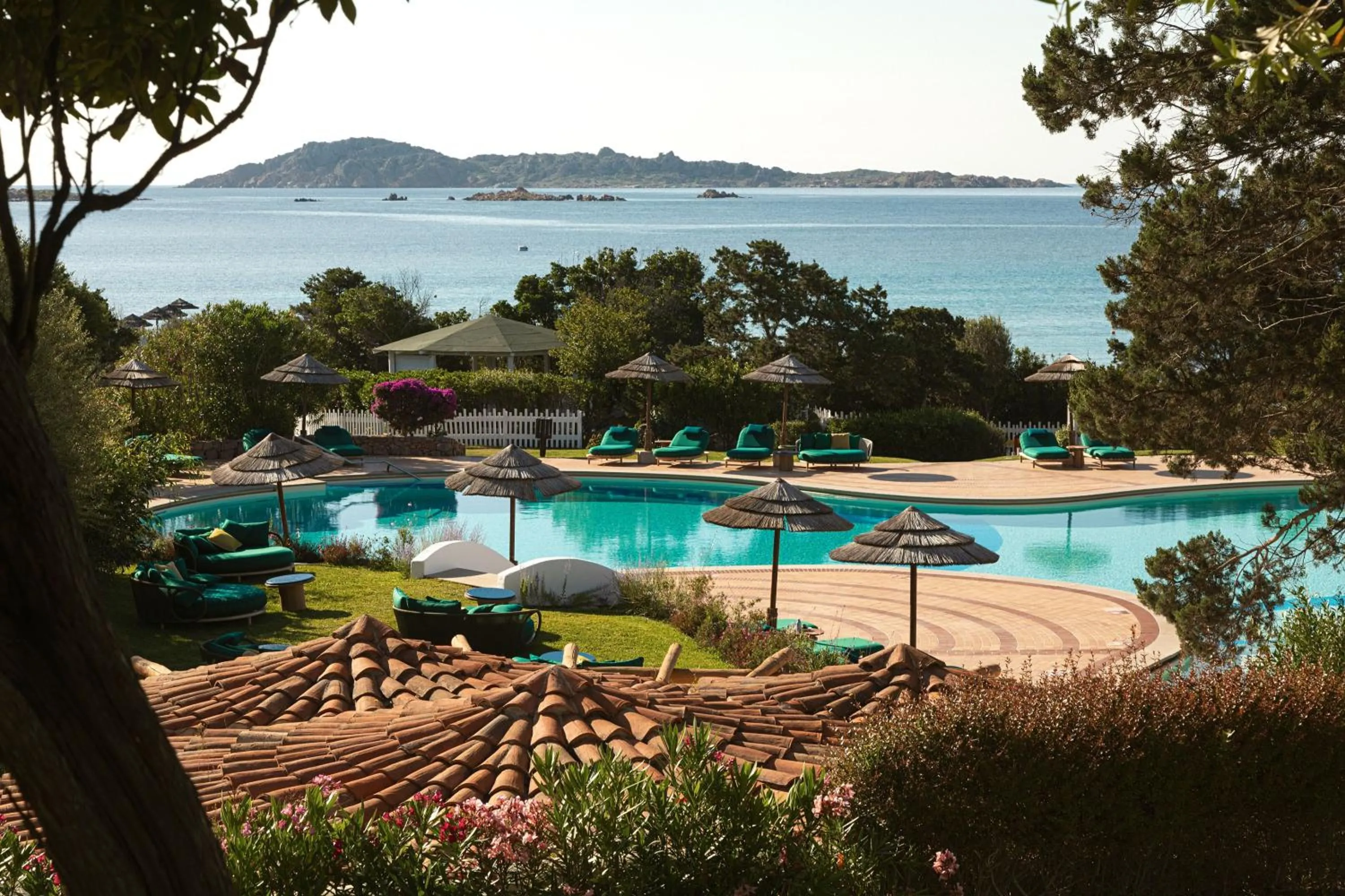 Swimming pool in Romazzino, A Belmond Hotel, Costa Smeralda