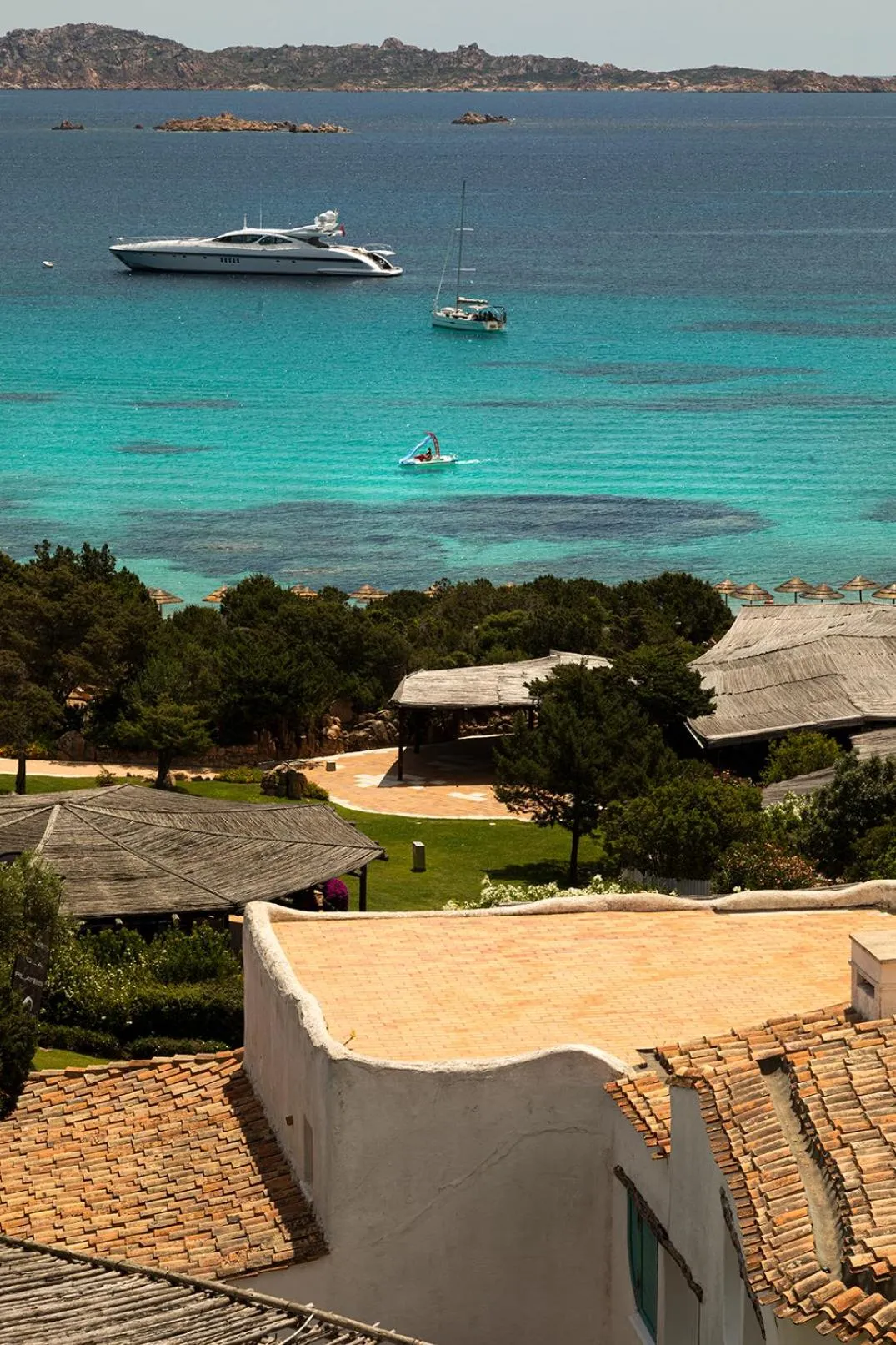 View (from property/room) in Romazzino, A Belmond Hotel, Costa Smeralda