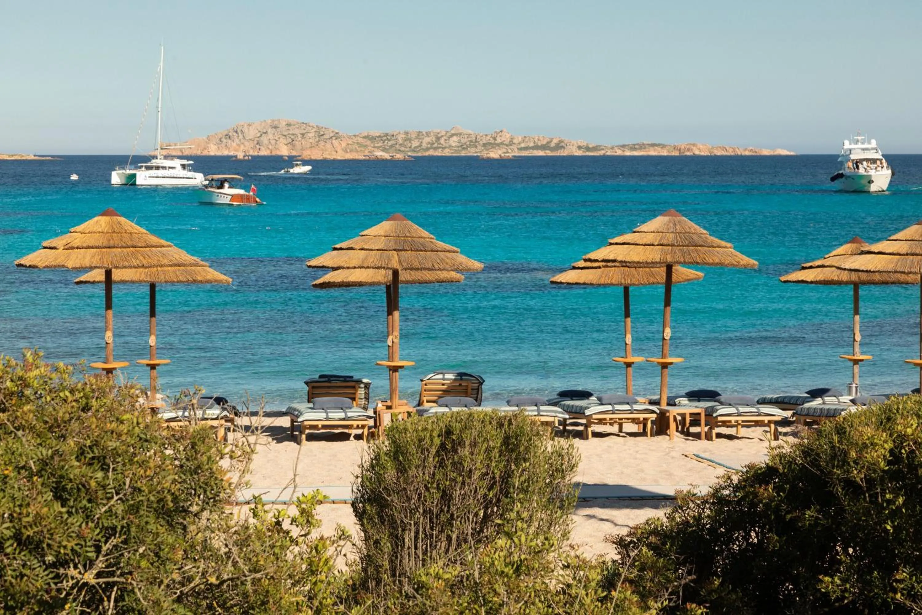 Beach in Romazzino, A Belmond Hotel, Costa Smeralda