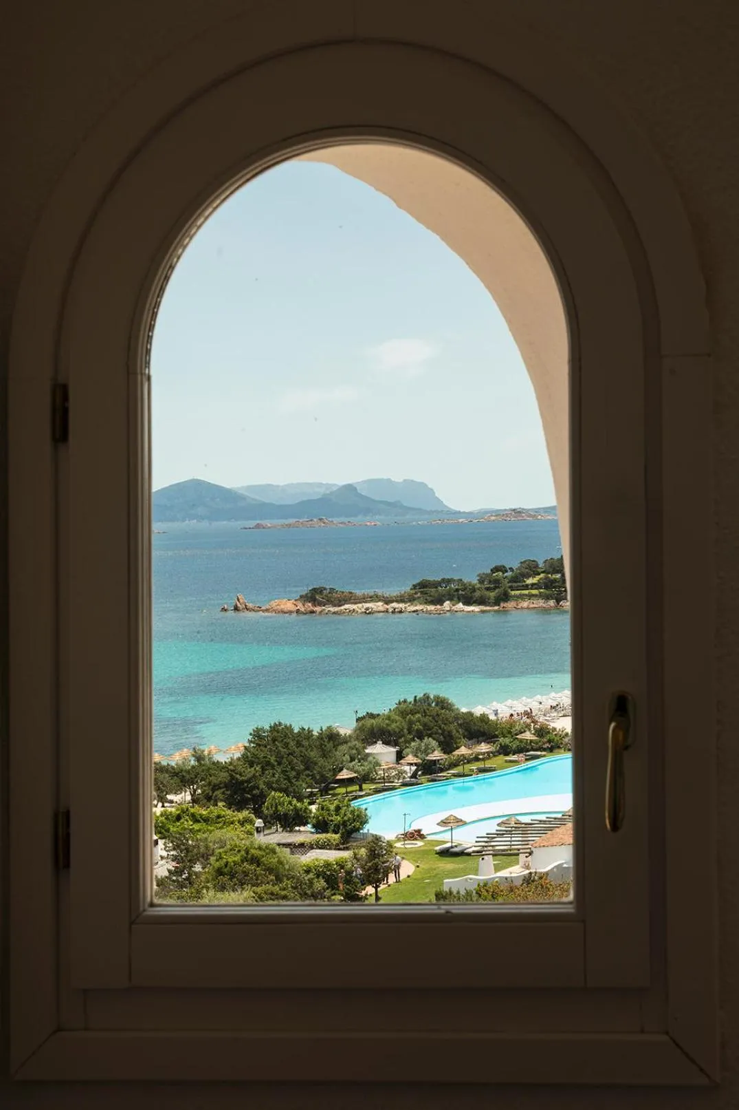 View (from property/room) in Romazzino, A Belmond Hotel, Costa Smeralda